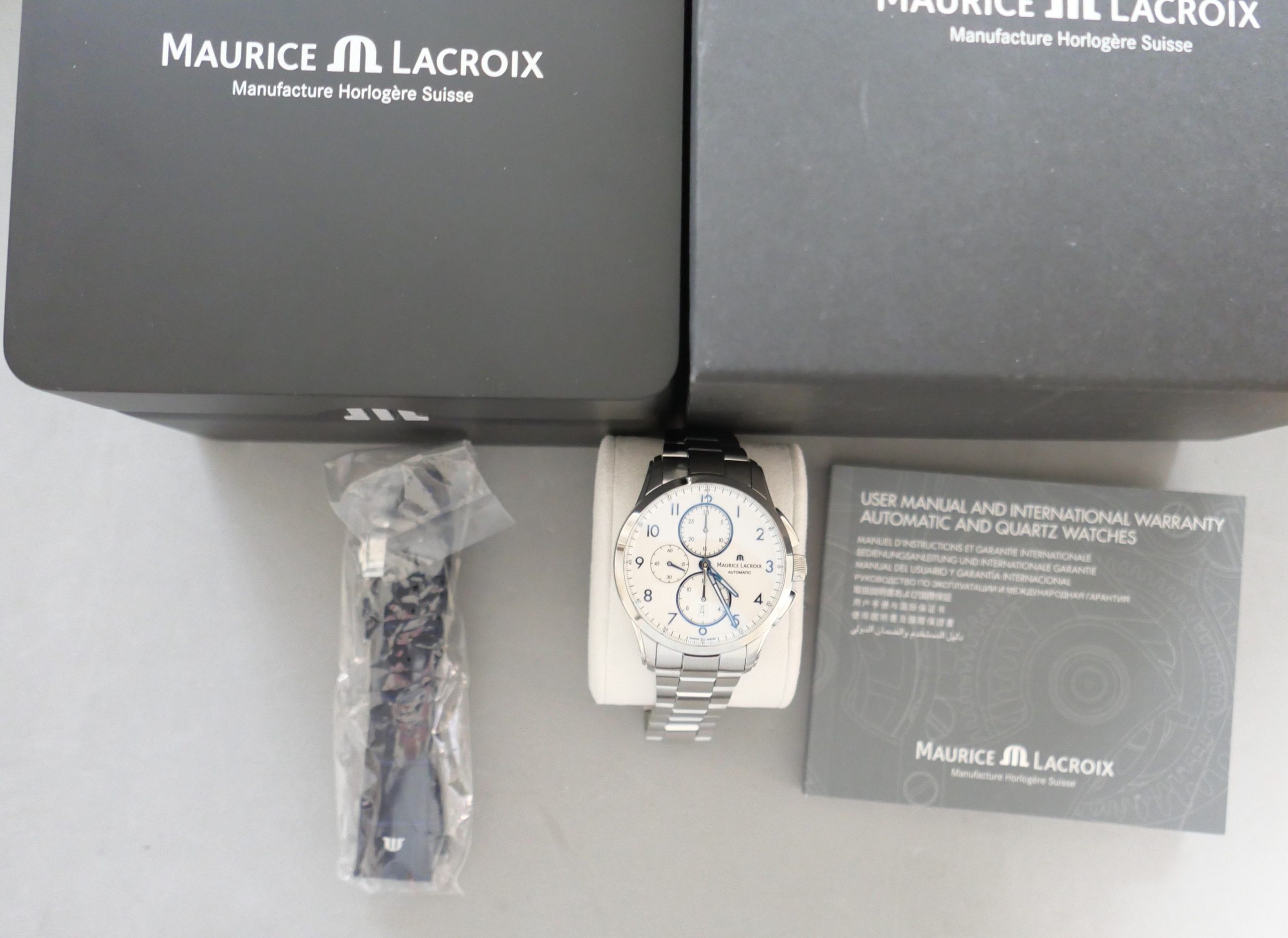 Maurice Lacroix Pontos Chronograph Fullset PT6388-SS002-120-1 – Bild 16