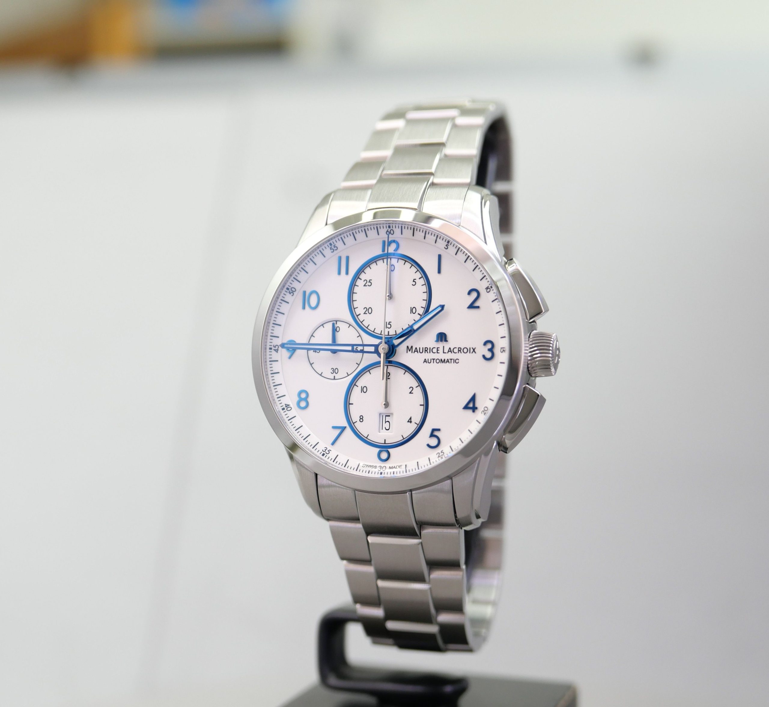Maurice Lacroix Pontos Chronograph Fullset PT6388-SS002-120-1 – Bild 3