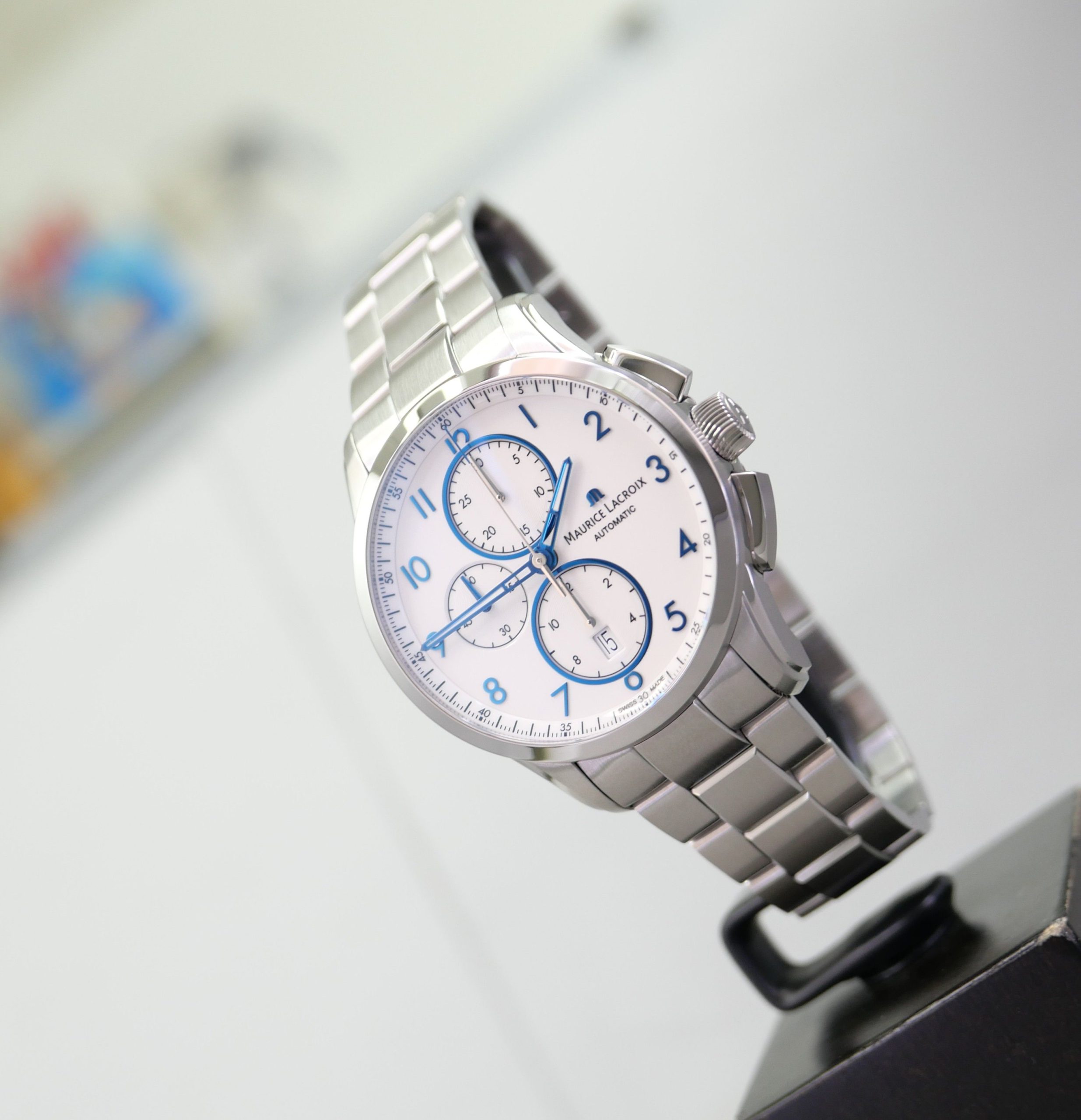 Maurice Lacroix Pontos Chronograph Fullset PT6388-SS002-120-1 – Bild 6