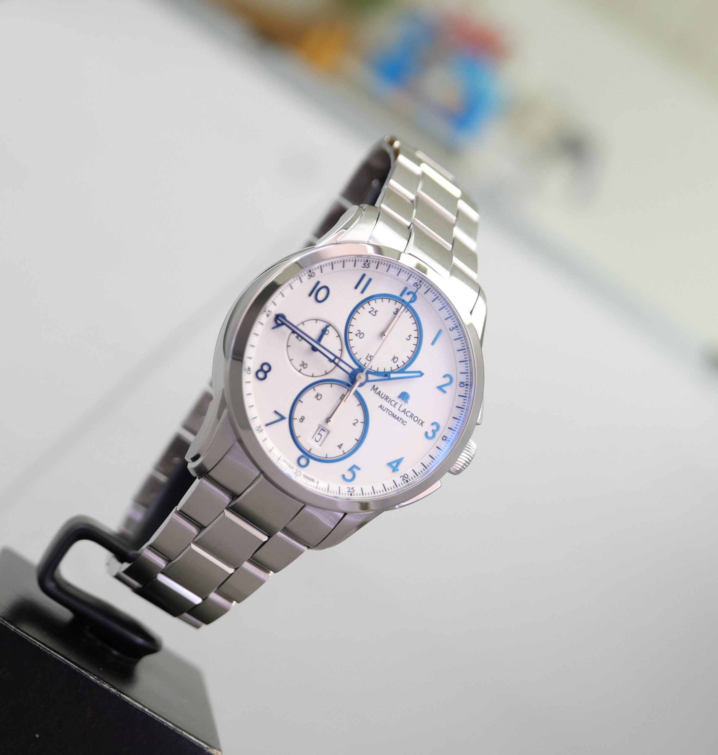 Maurice Lacroix Pontos Chronograph Fullset PT6388-SS002-120-1 – Bild 5