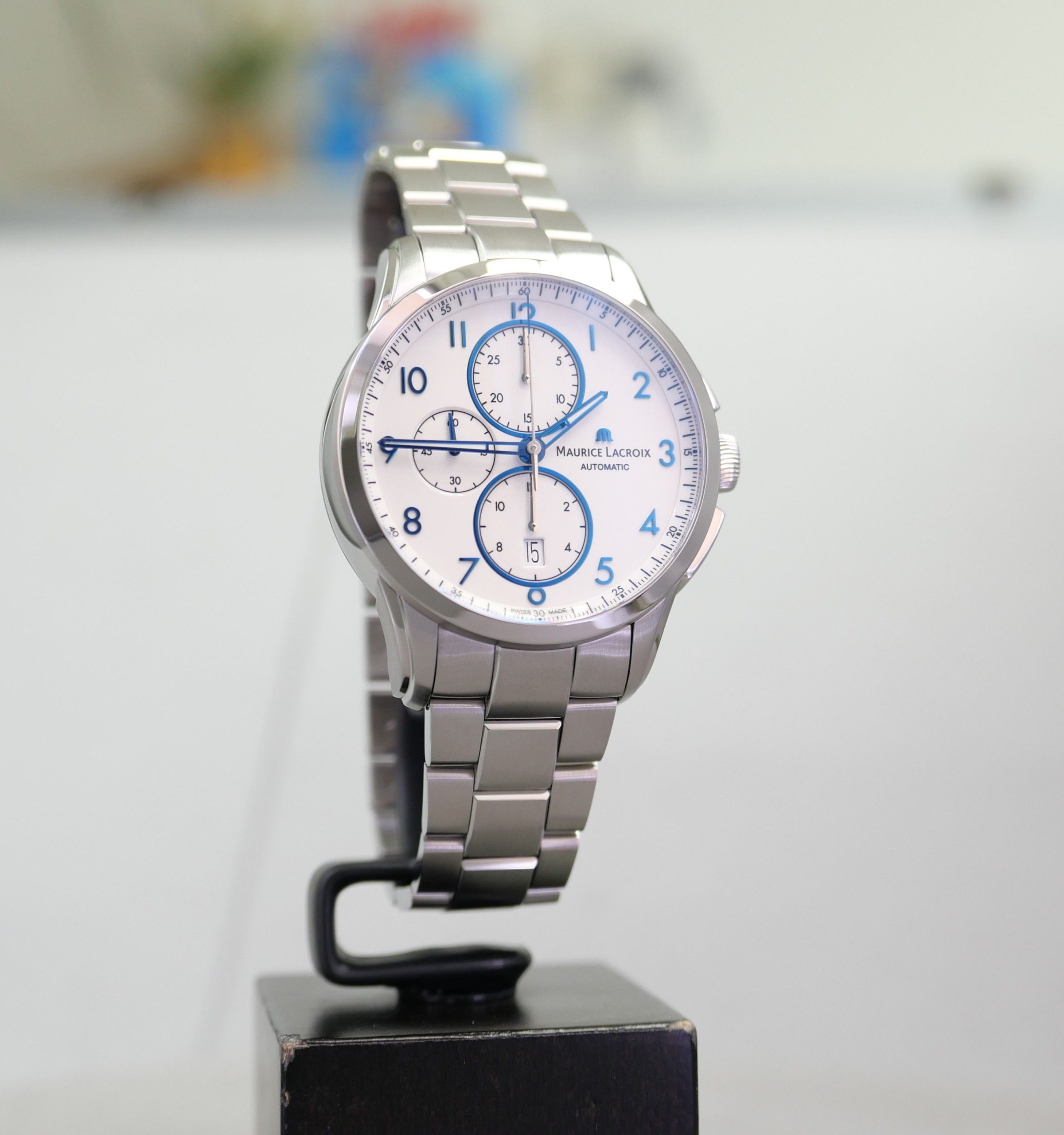 Maurice Lacroix Pontos Chronograph Fullset PT6388-SS002-120-1 – Bild 8