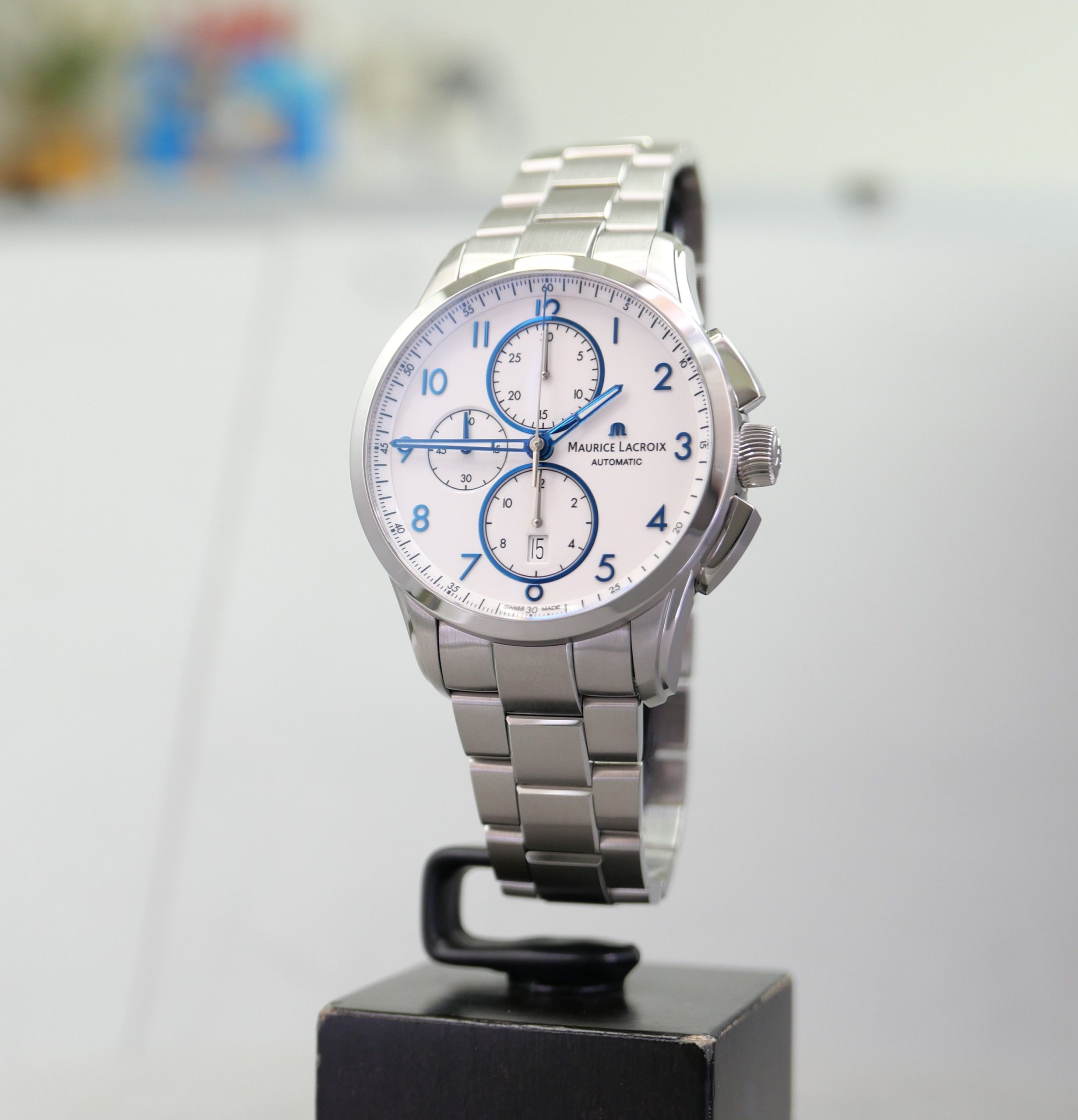 Maurice Lacroix Pontos Chronograph Fullset PT6388-SS002-120-1 – Bild 9