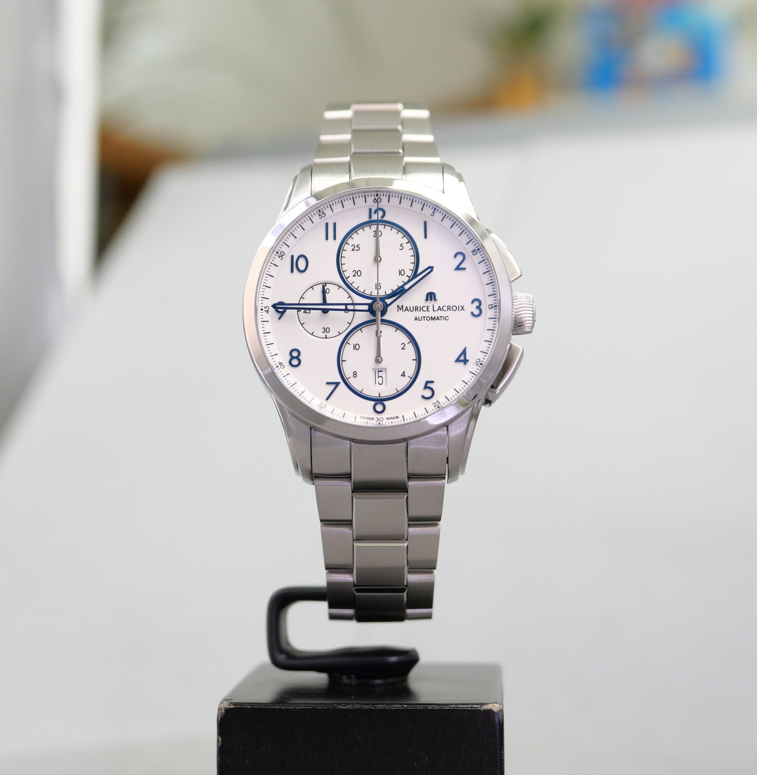Maurice Lacroix Pontos Chronograph Fullset PT6388-SS002-120-1 – Bild 7