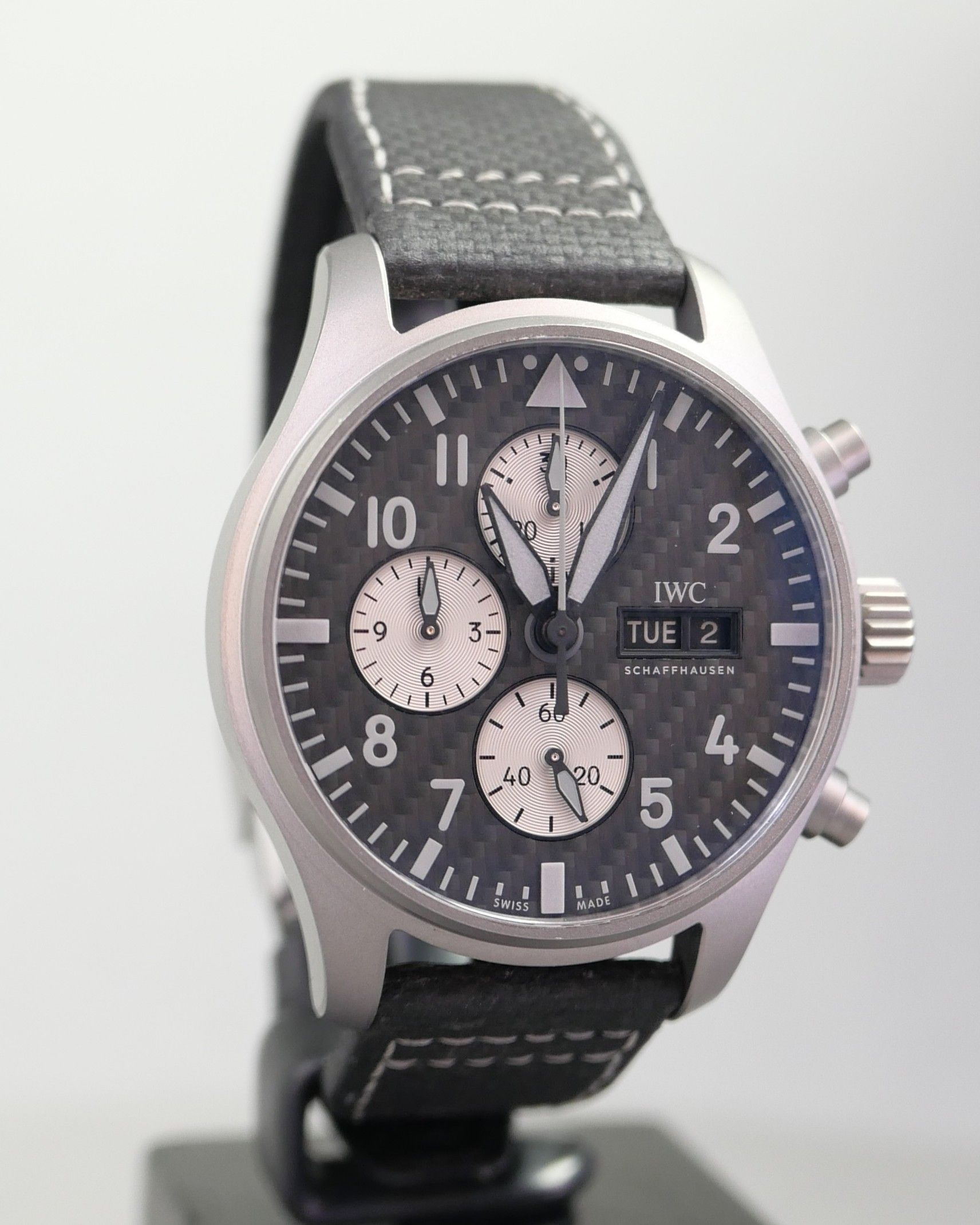 IWC Fliegeruhr Chronograph Pilot's Watch Chronograph AMG Special Edition Fullset – Bild 2