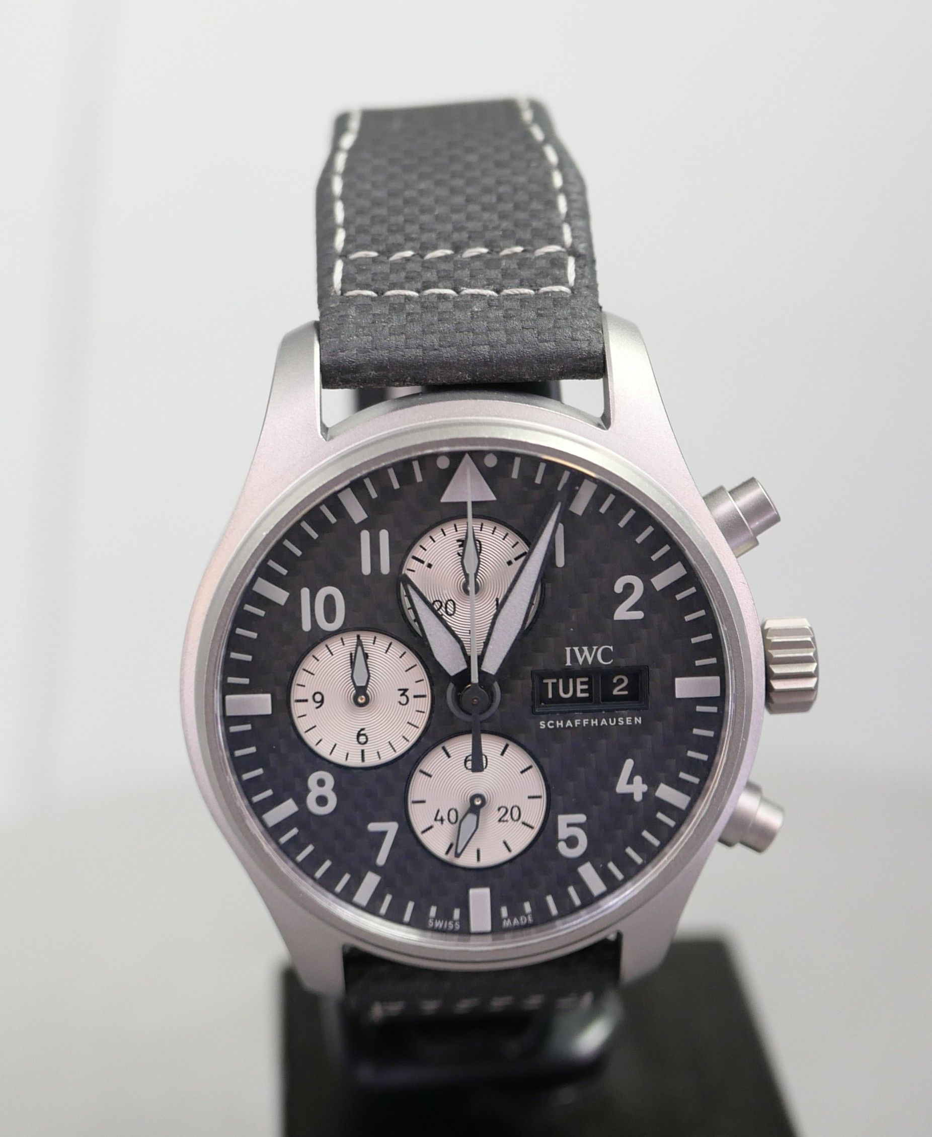 IWC Fliegeruhr Chronograph Pilot's Watch Chronograph AMG Special Edition Fullset – Bild 4