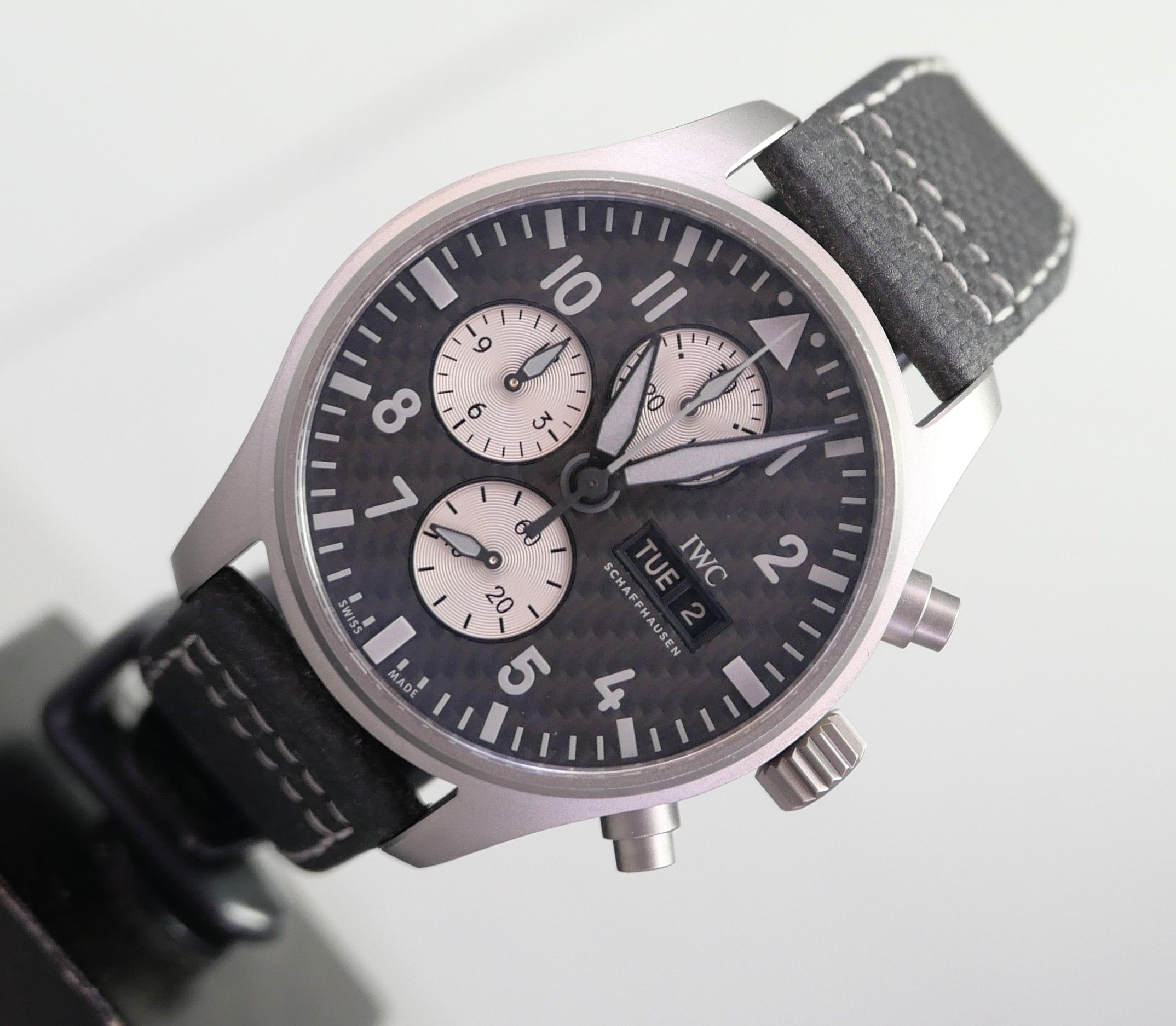 IWC Fliegeruhr Chronograph Pilot's Watch Chronograph AMG Special Edition Fullset – Bild 5