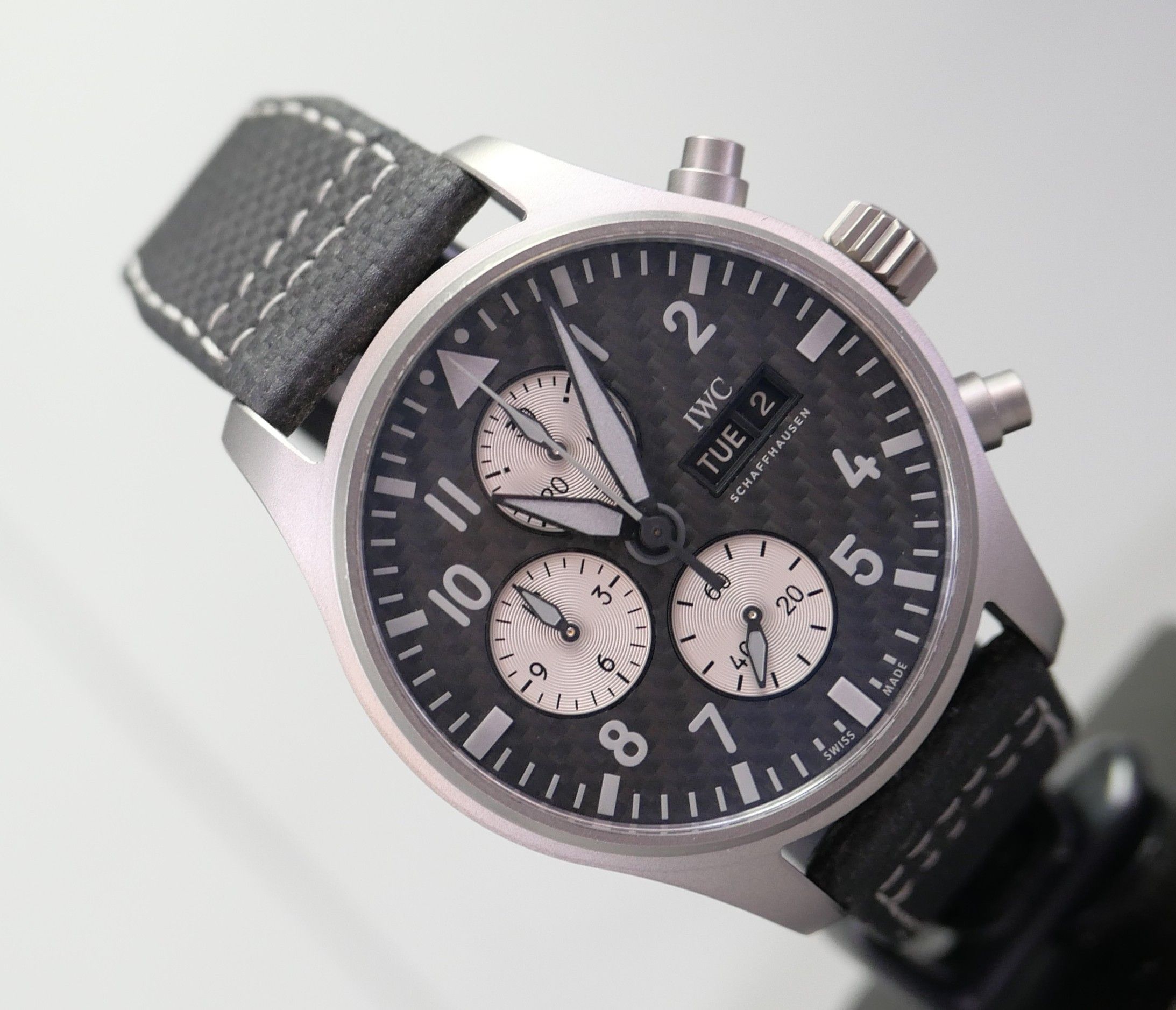 IWC Fliegeruhr Chronograph Pilot's Watch Chronograph AMG Special Edition Fullset – Bild 6