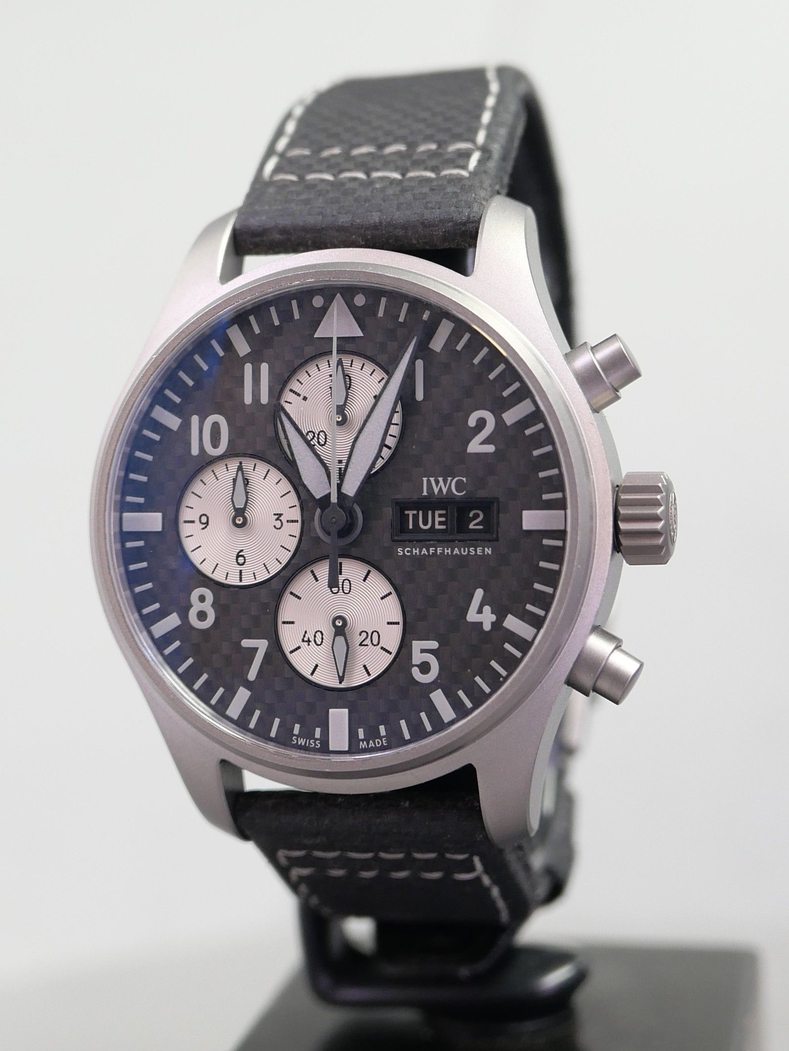 IWC Fliegeruhr Chronograph Pilot's Watch Chronograph AMG Special Edition Fullset – Bild 3