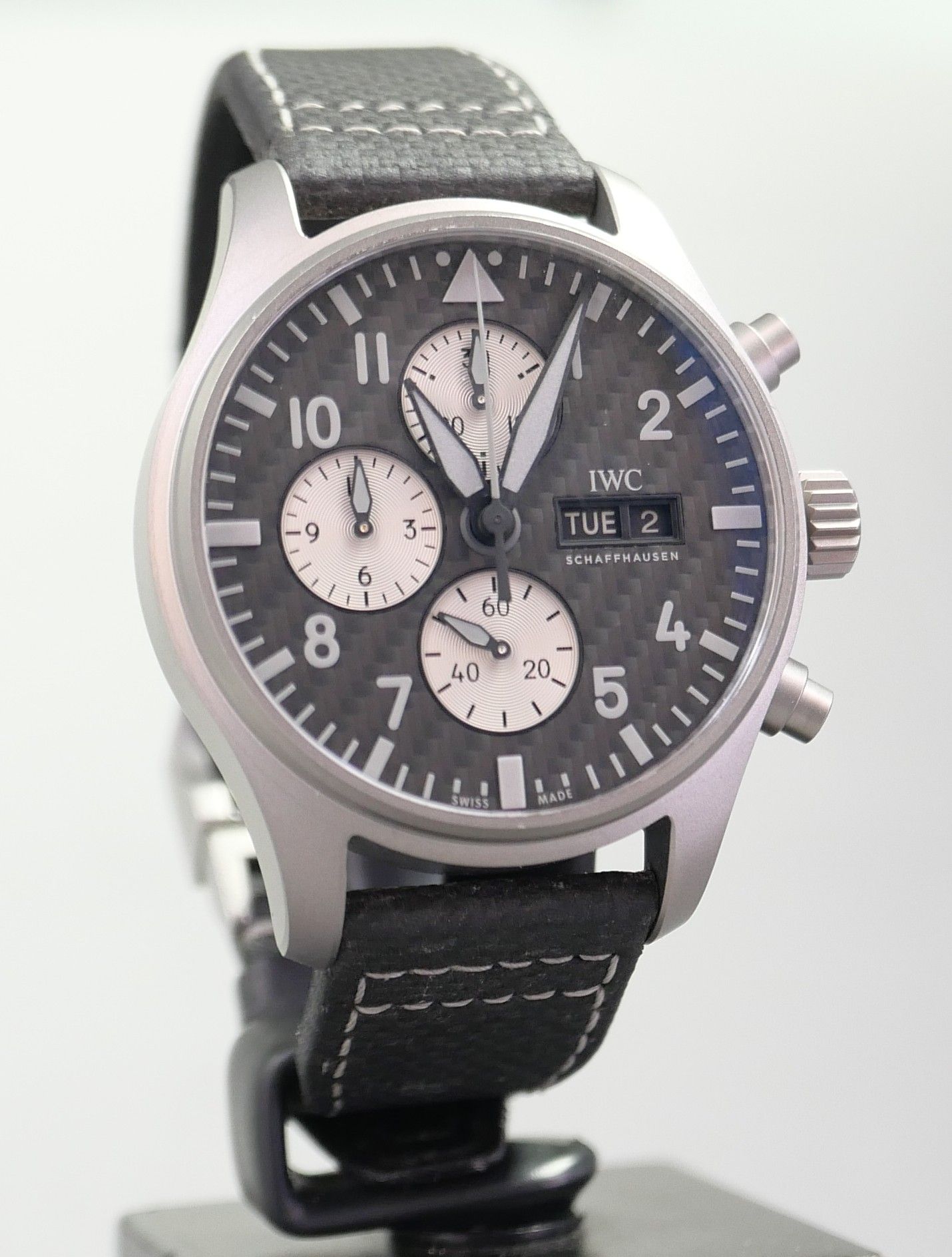 IWC Fliegeruhr Chronograph Pilot's Watch Chronograph AMG Special Edition Fullset – Bild 8
