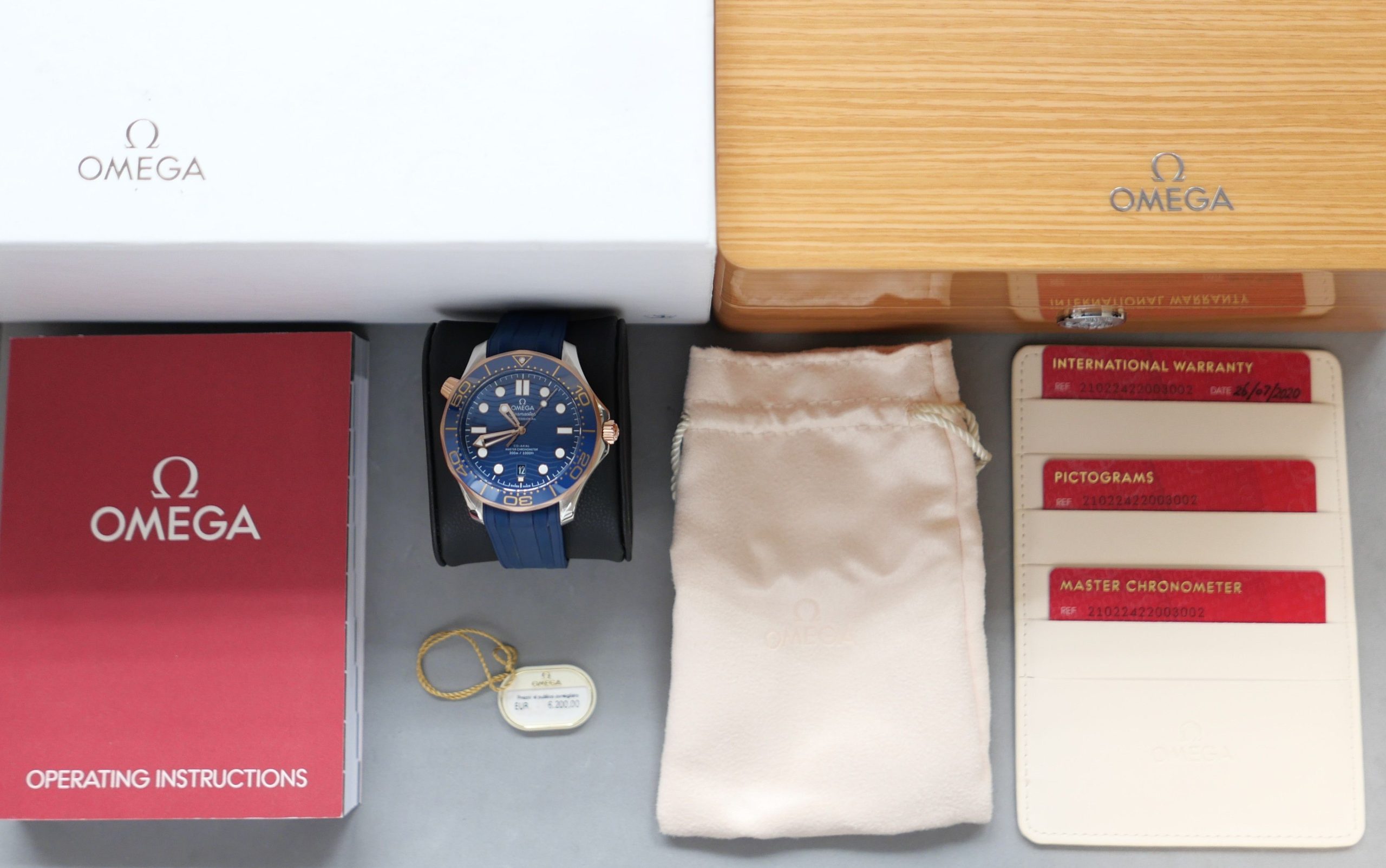 Omega Seamaster Diver 300M Fullset – Bild 16