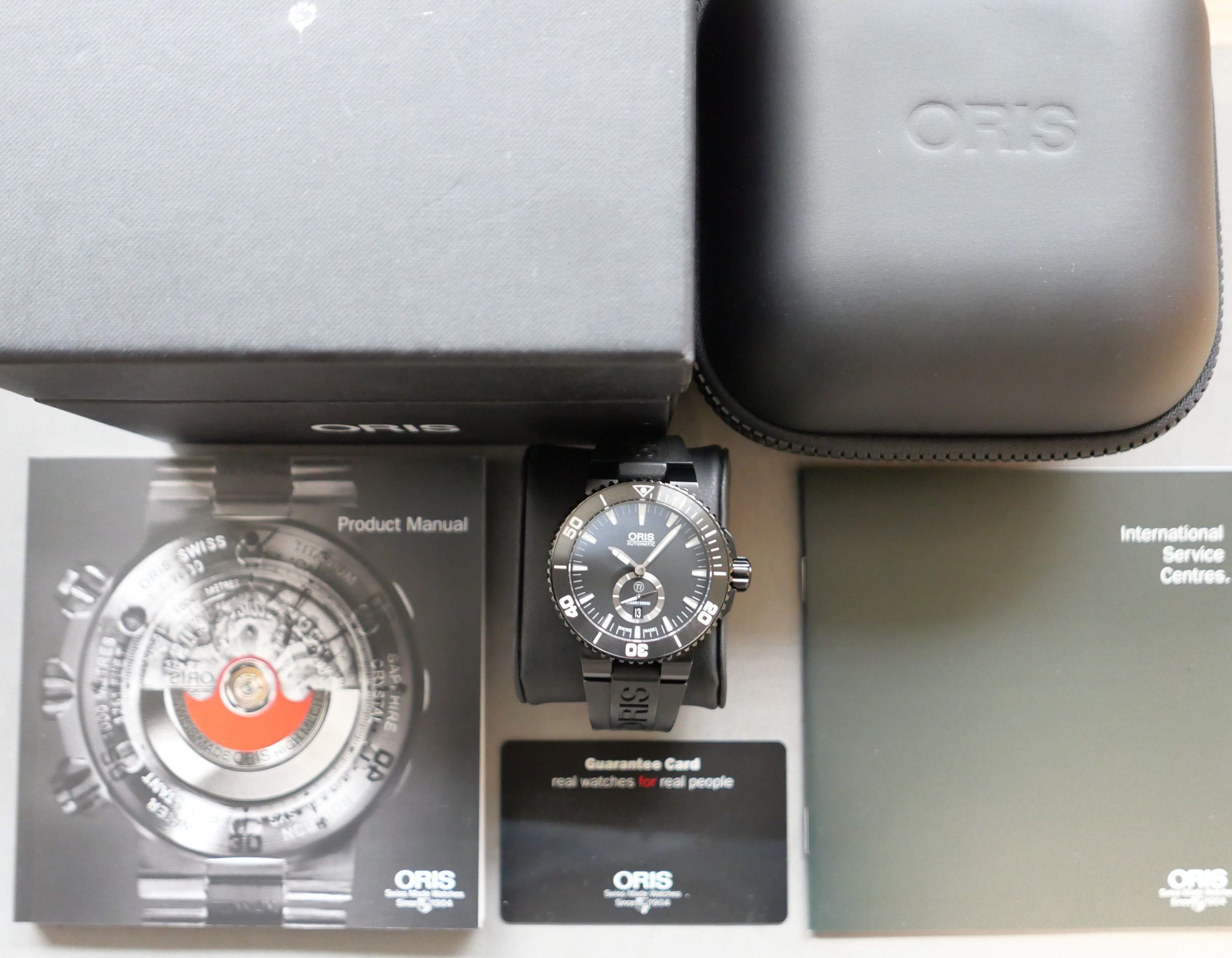 Oris Aquis Titan Small Date Fullset – Bild 16