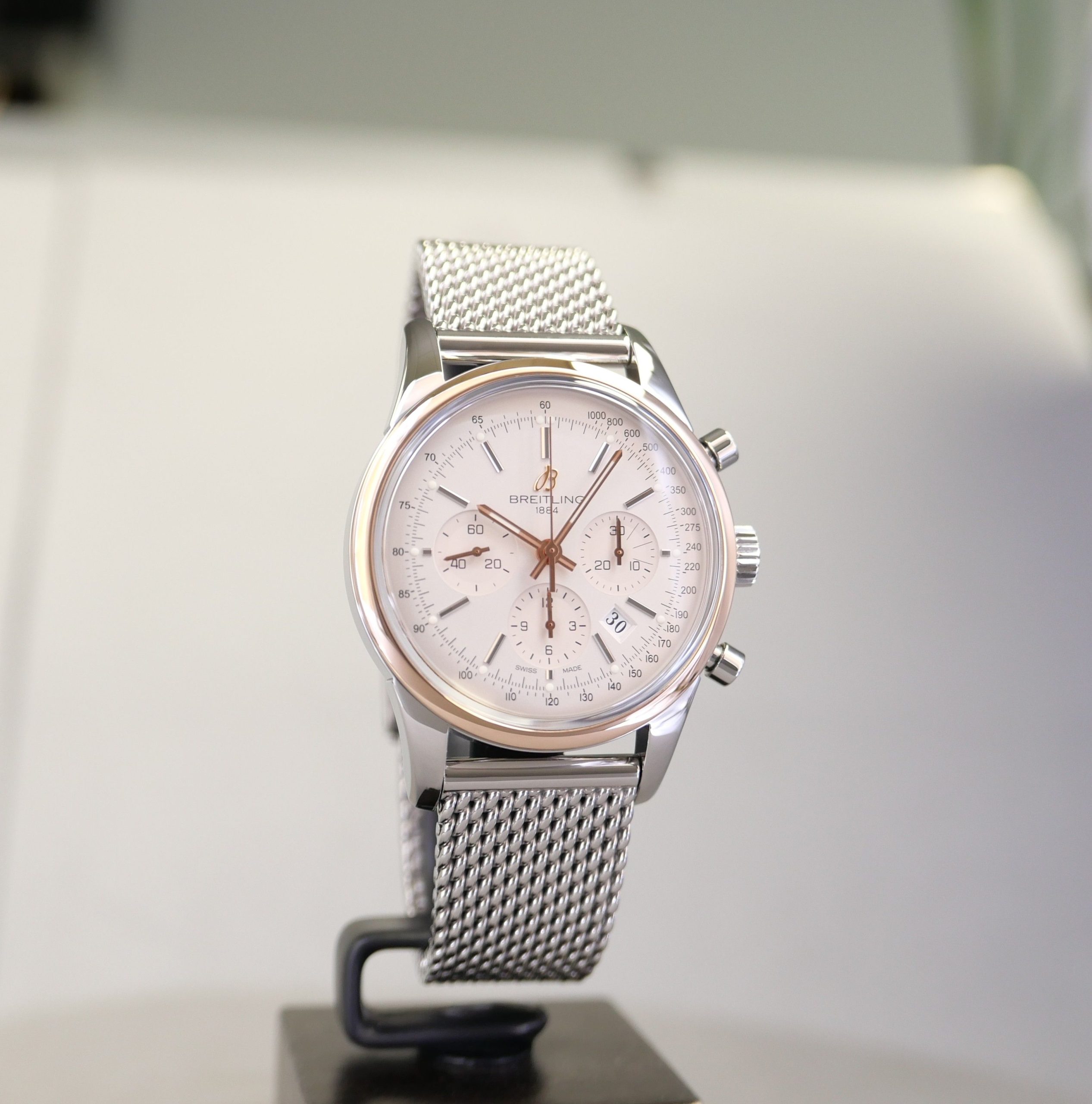 Breitling Transocean Chronograph Fullset – Bild 2