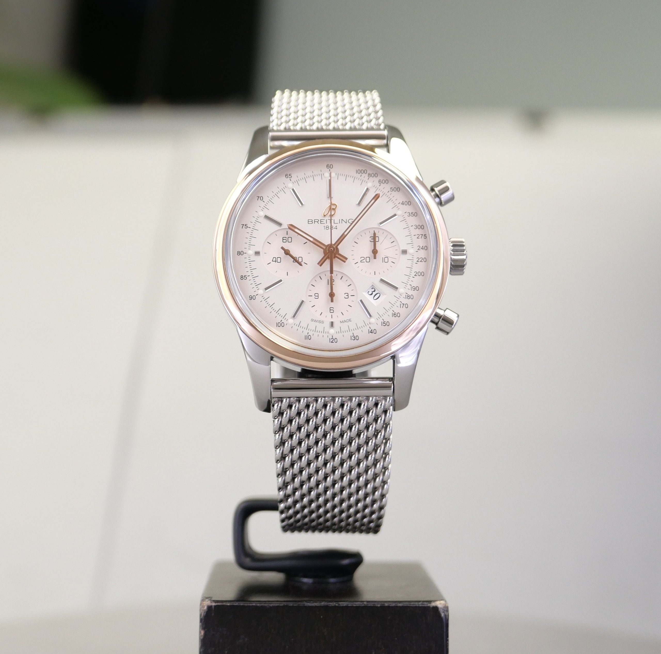 Breitling Transocean Chronograph Fullset – Bild 7