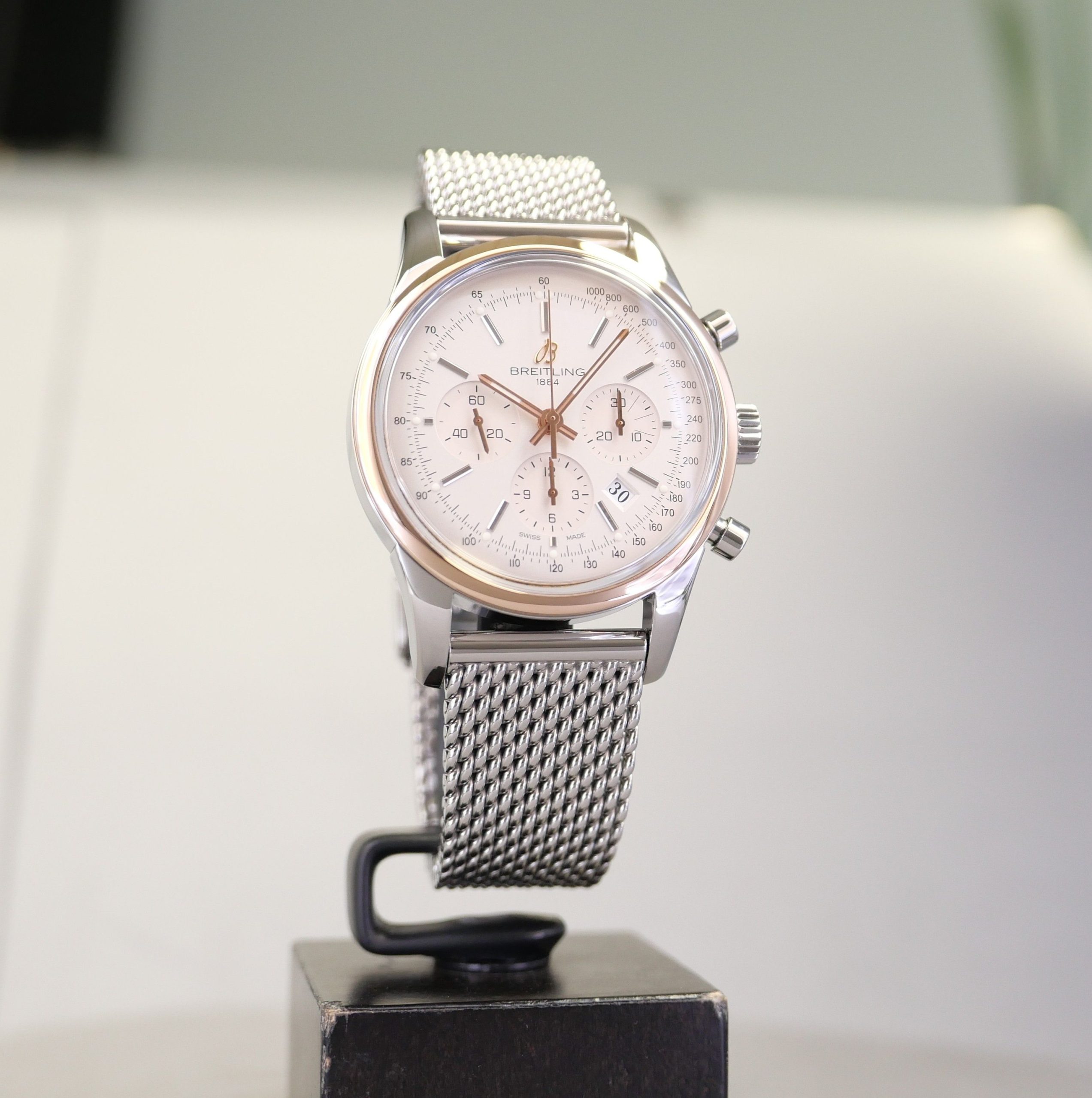 Breitling Transocean Chronograph Fullset – Bild 8