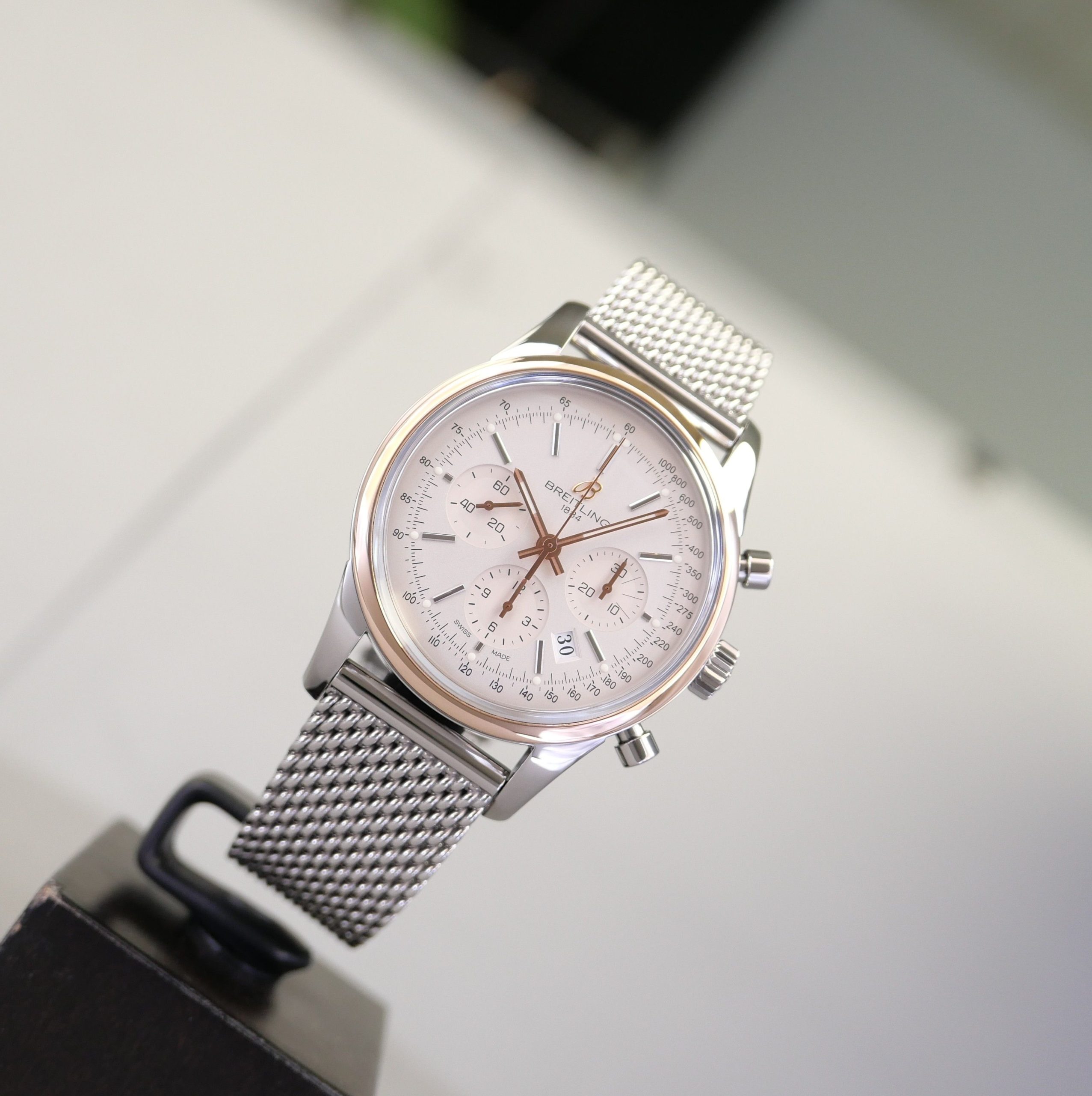 Breitling Transocean Chronograph Fullset – Bild 5