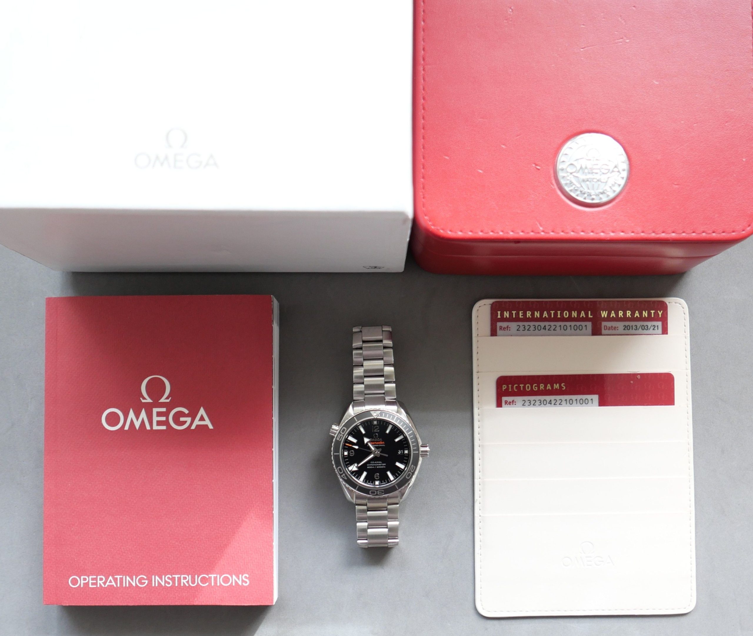 Omega Seamaster Planet Ocean Fullset – Bild 16