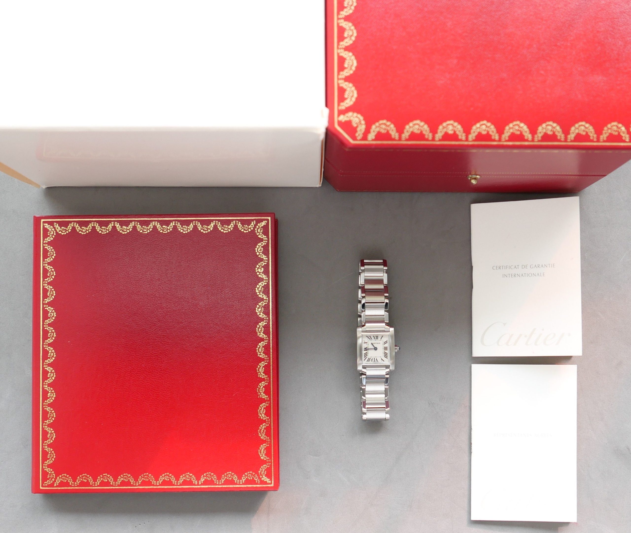 Cartier Tank Française Full Set – Bild 16