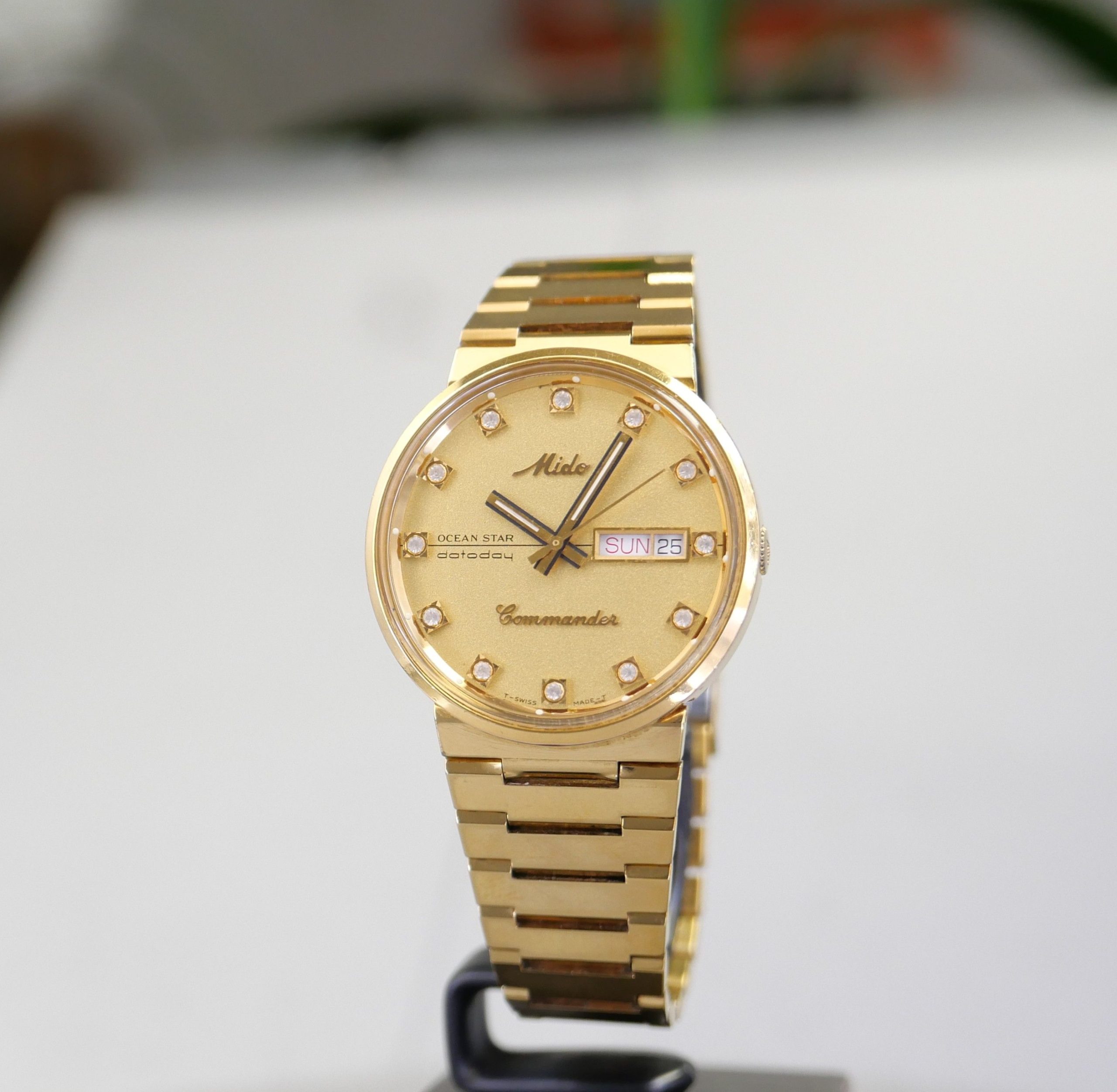 Mido Ocean Star Datoday Commander Diamantindizes – Bild 3