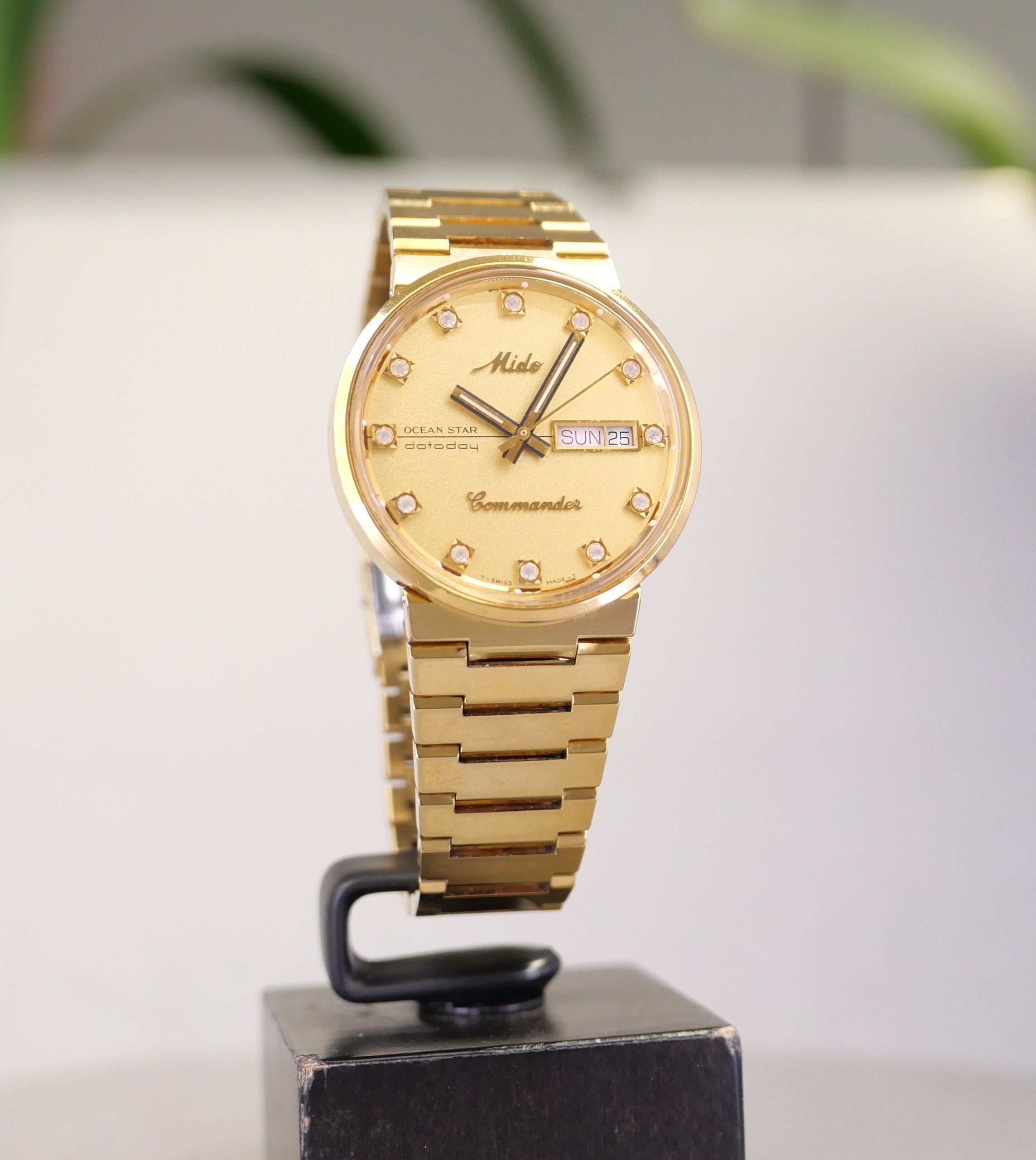Mido Ocean Star Datoday Commander Diamantindizes – Bild 8