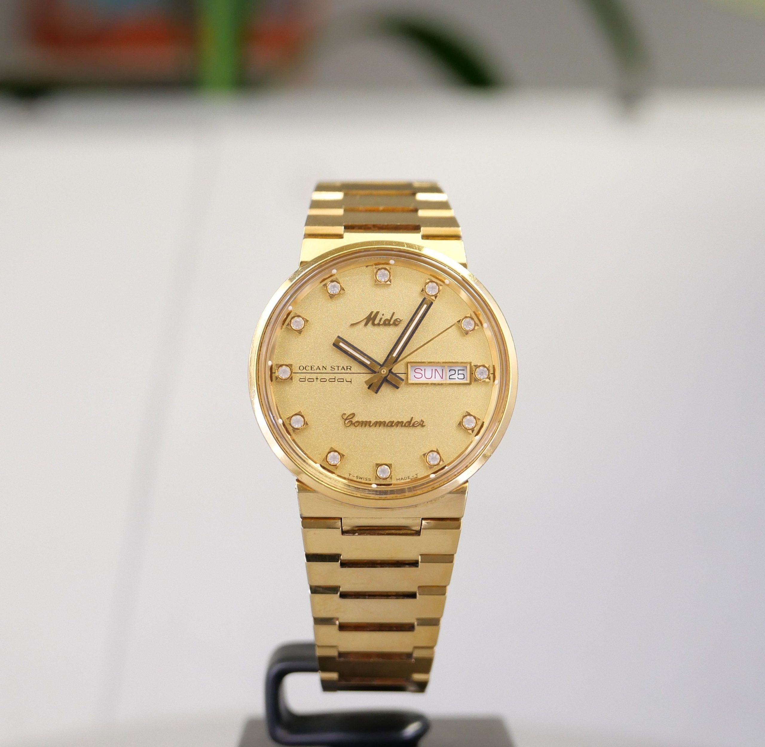 Mido Ocean Star Datoday Commander Diamantindizes
