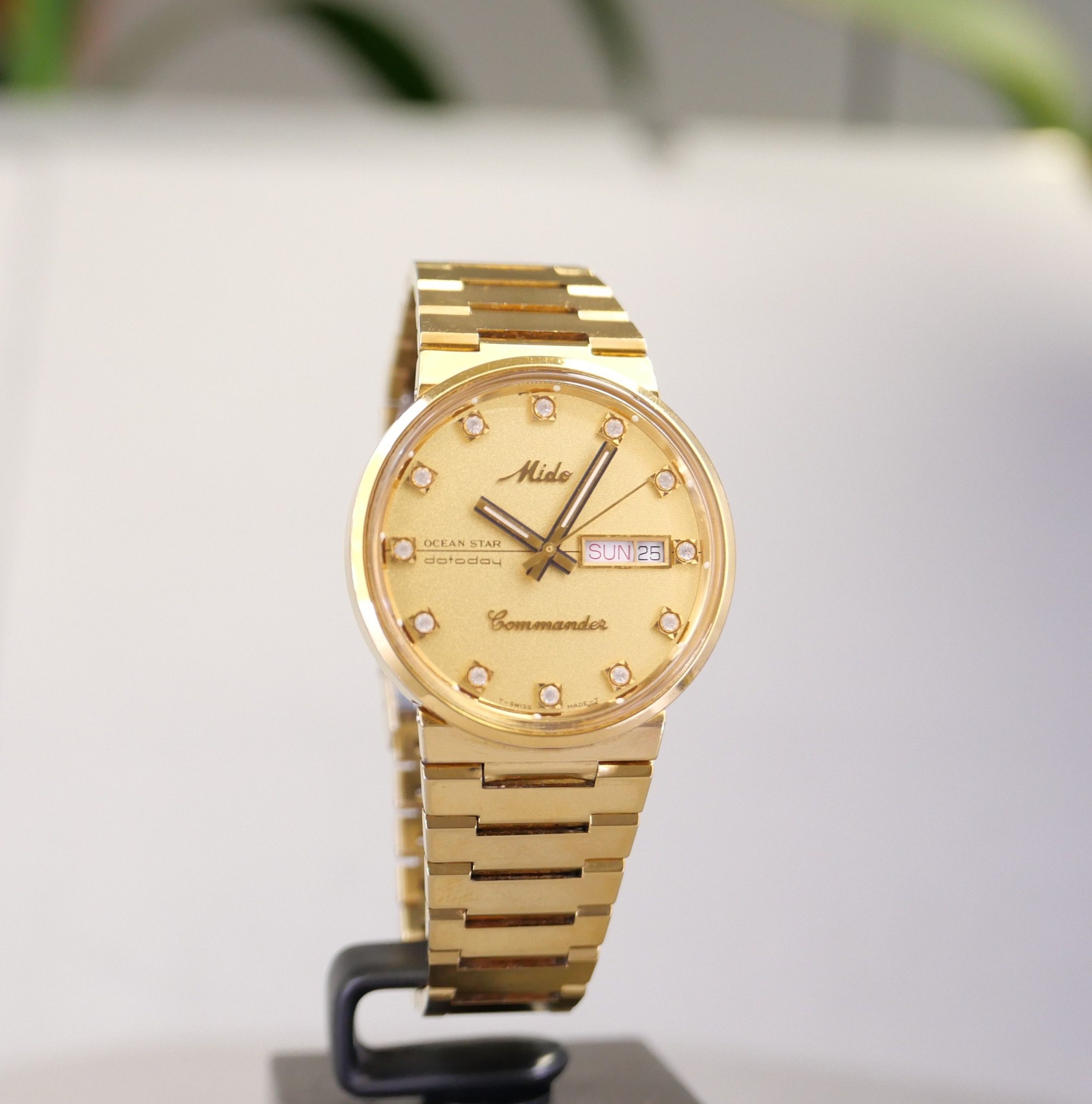 Mido Ocean Star Datoday Commander Diamantindizes – Bild 2