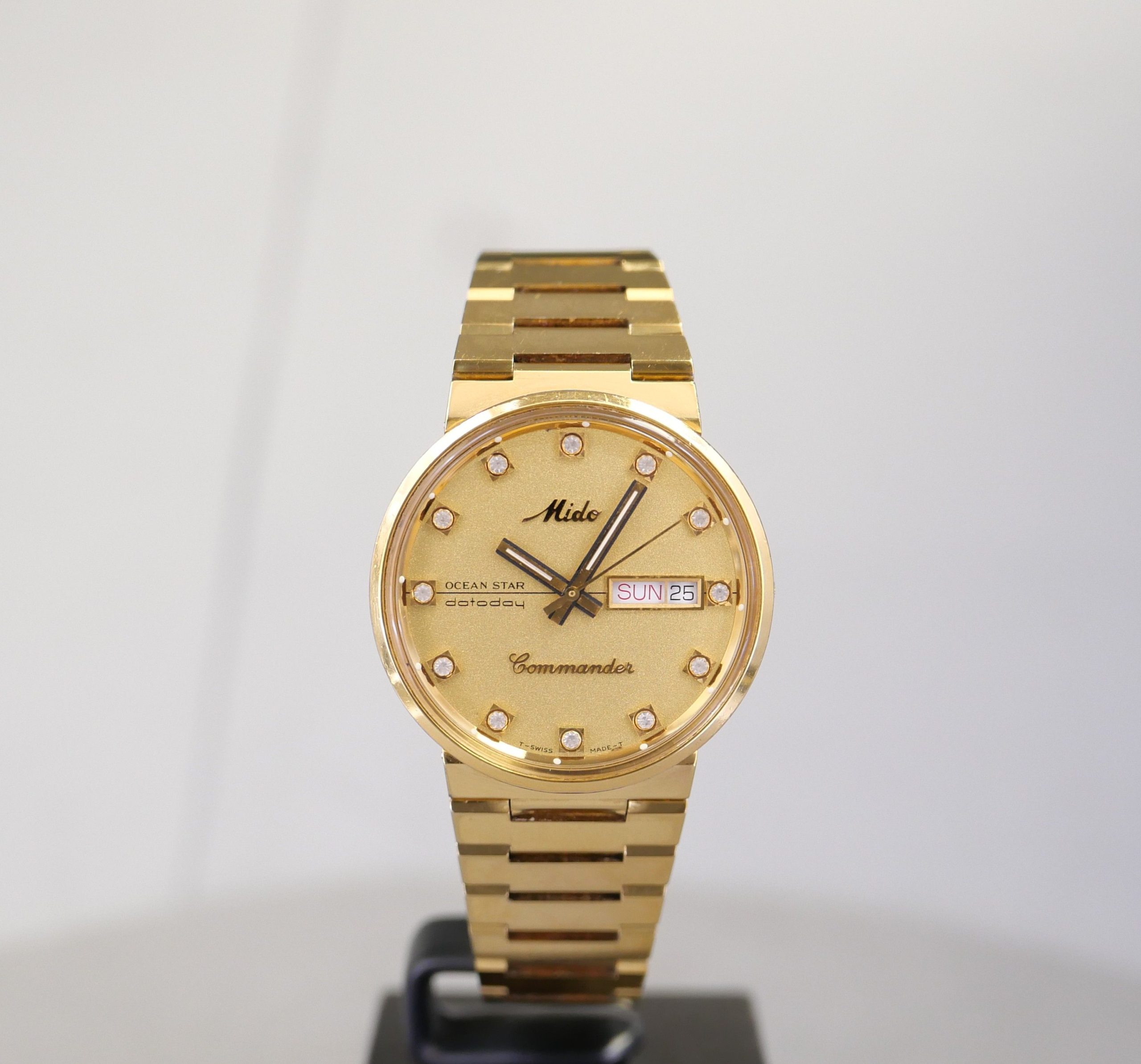 Mido Ocean Star Datoday Commander Diamantindizes – Bild 4