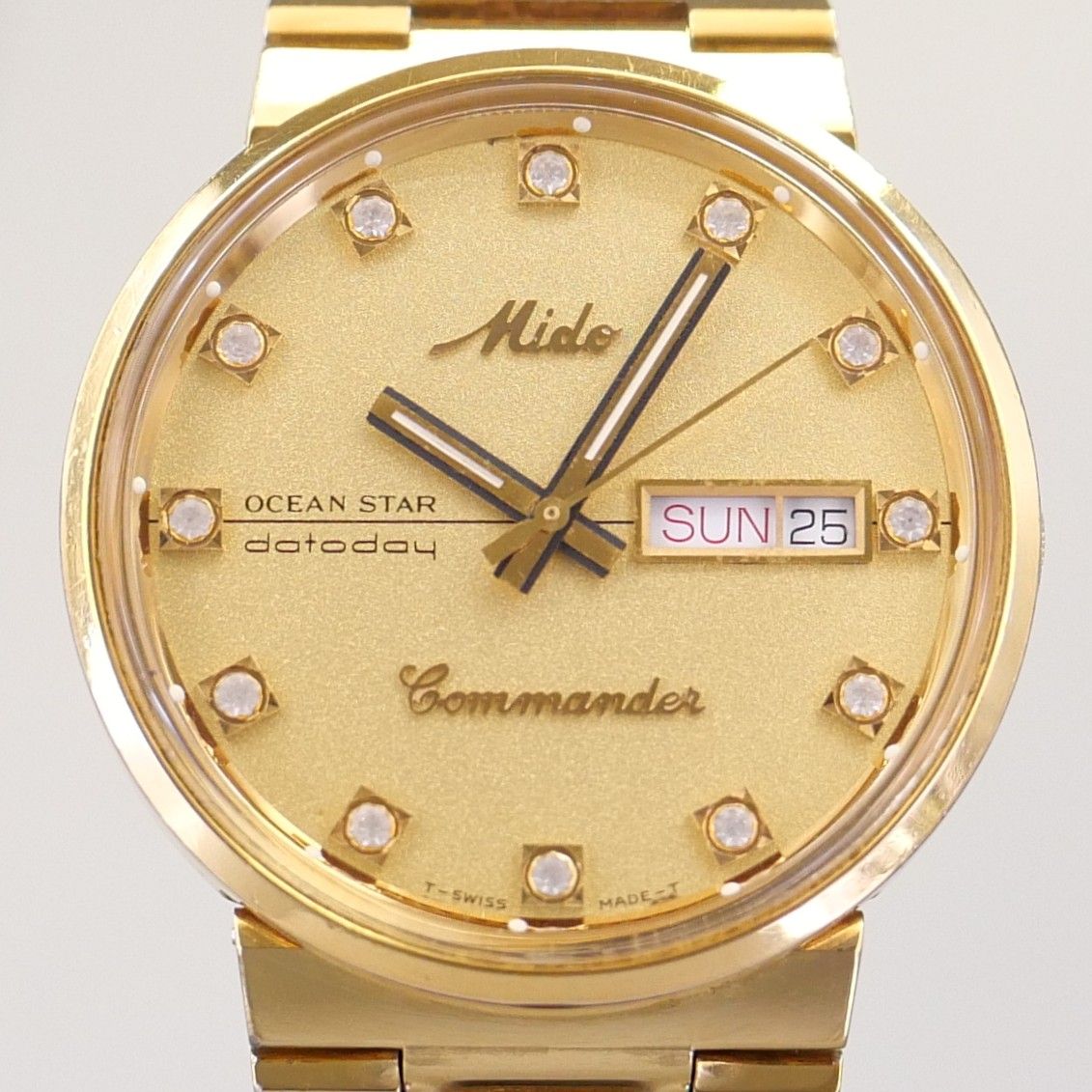 Mido Ocean Star Datoday Commander Diamantindizes – Bild 10