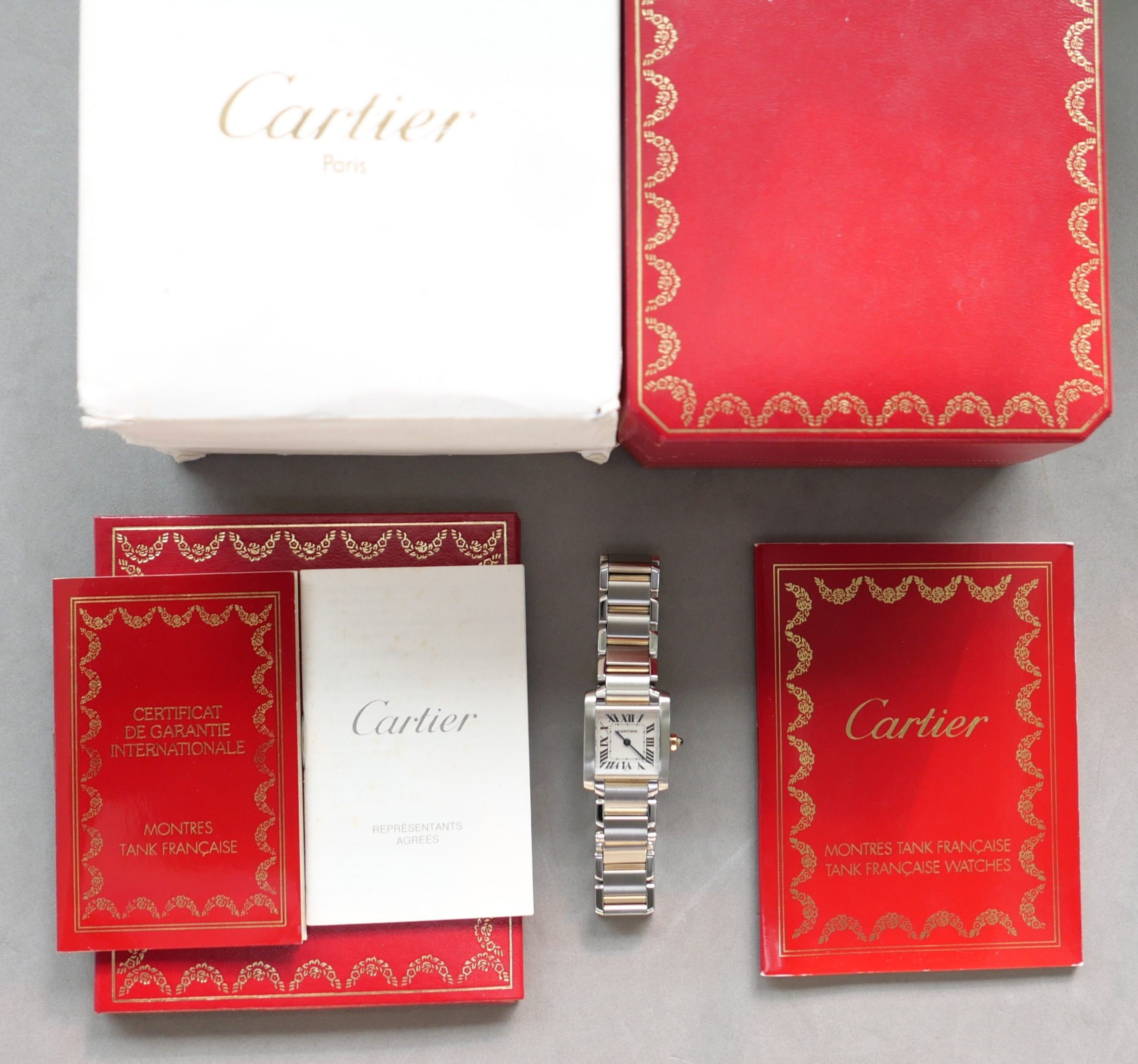 Cartier Tank Française Full Set – Bild 16