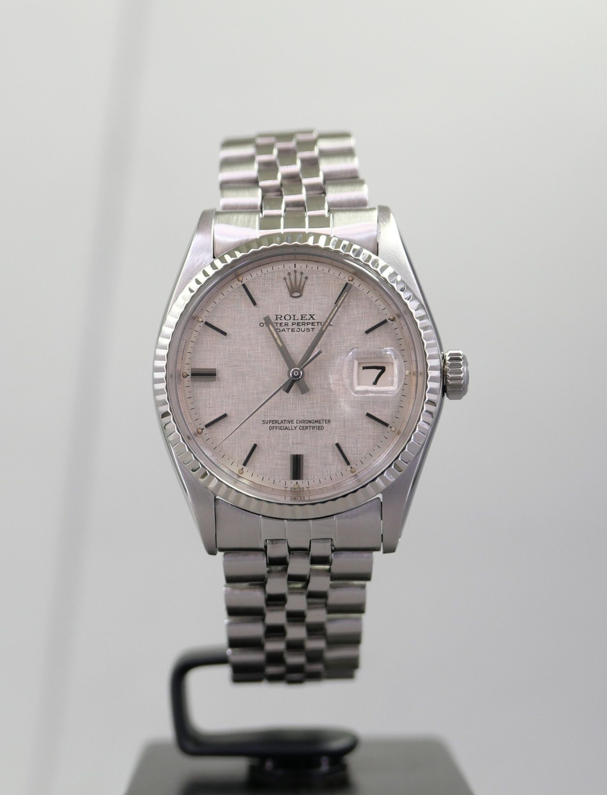 Rolex Datejust 36 Linen Dial