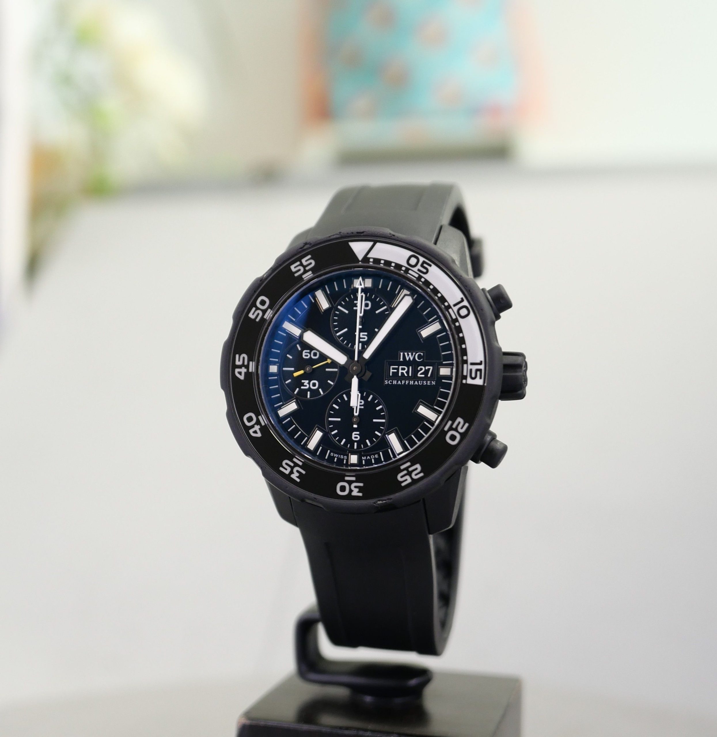 IWC Aquatimer Chronograph Galapagos Full Set – Bild 3