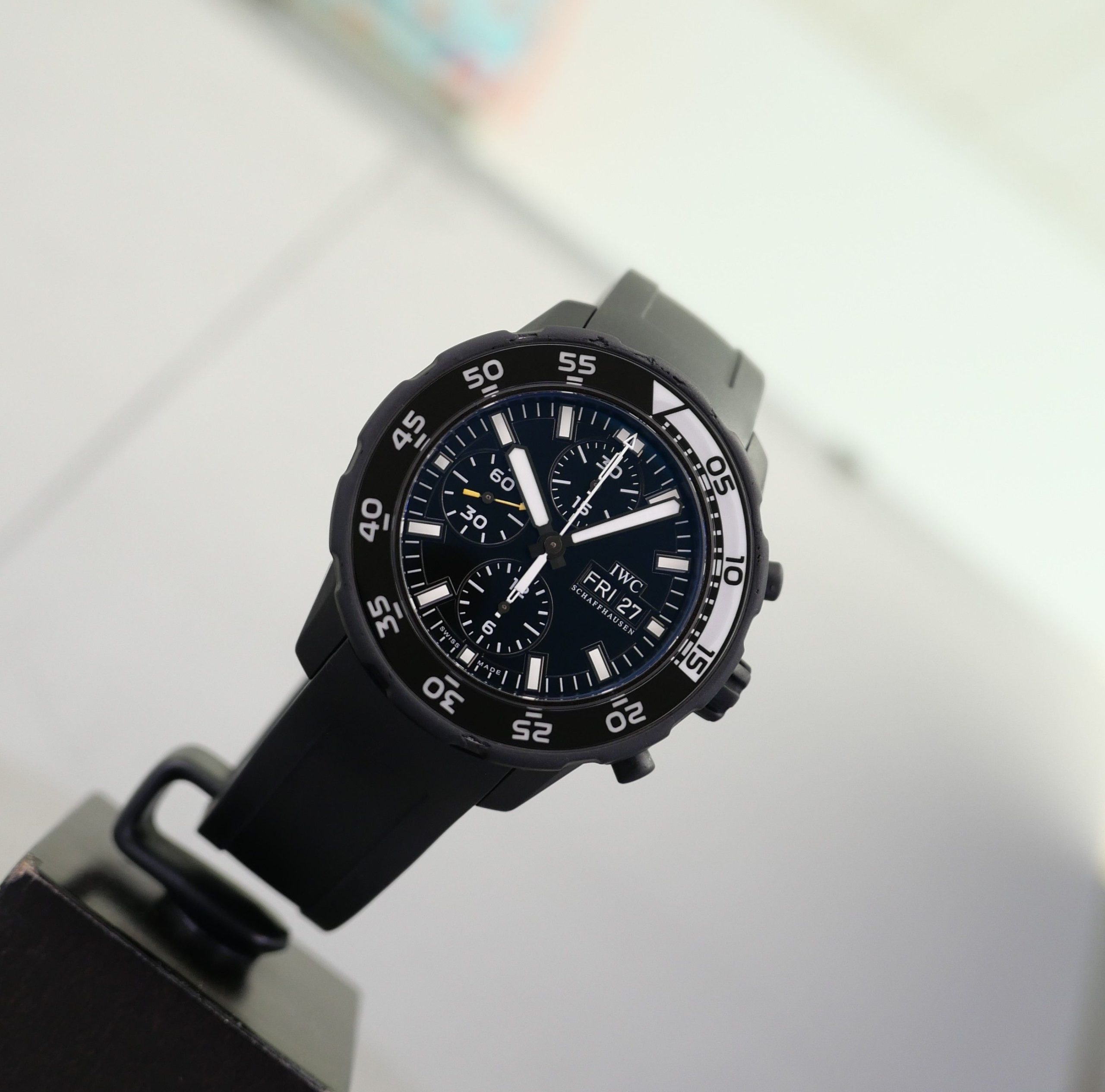 IWC Aquatimer Chronograph Galapagos Full Set – Bild 5