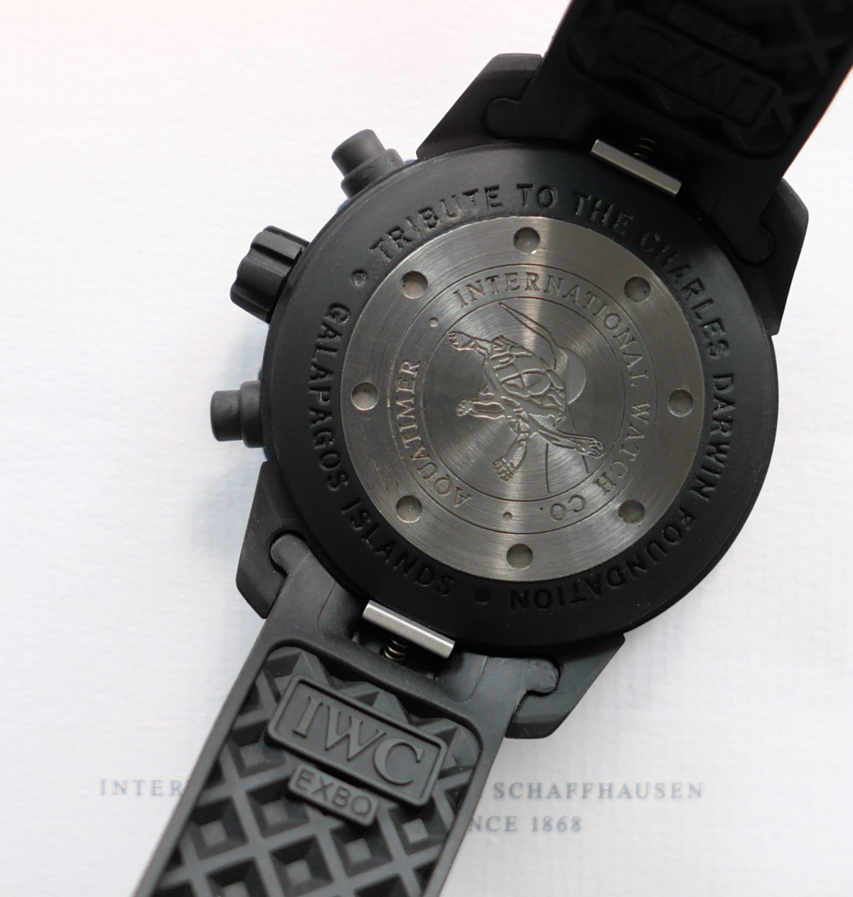 IWC Aquatimer Chronograph Galapagos Full Set – Bild 11