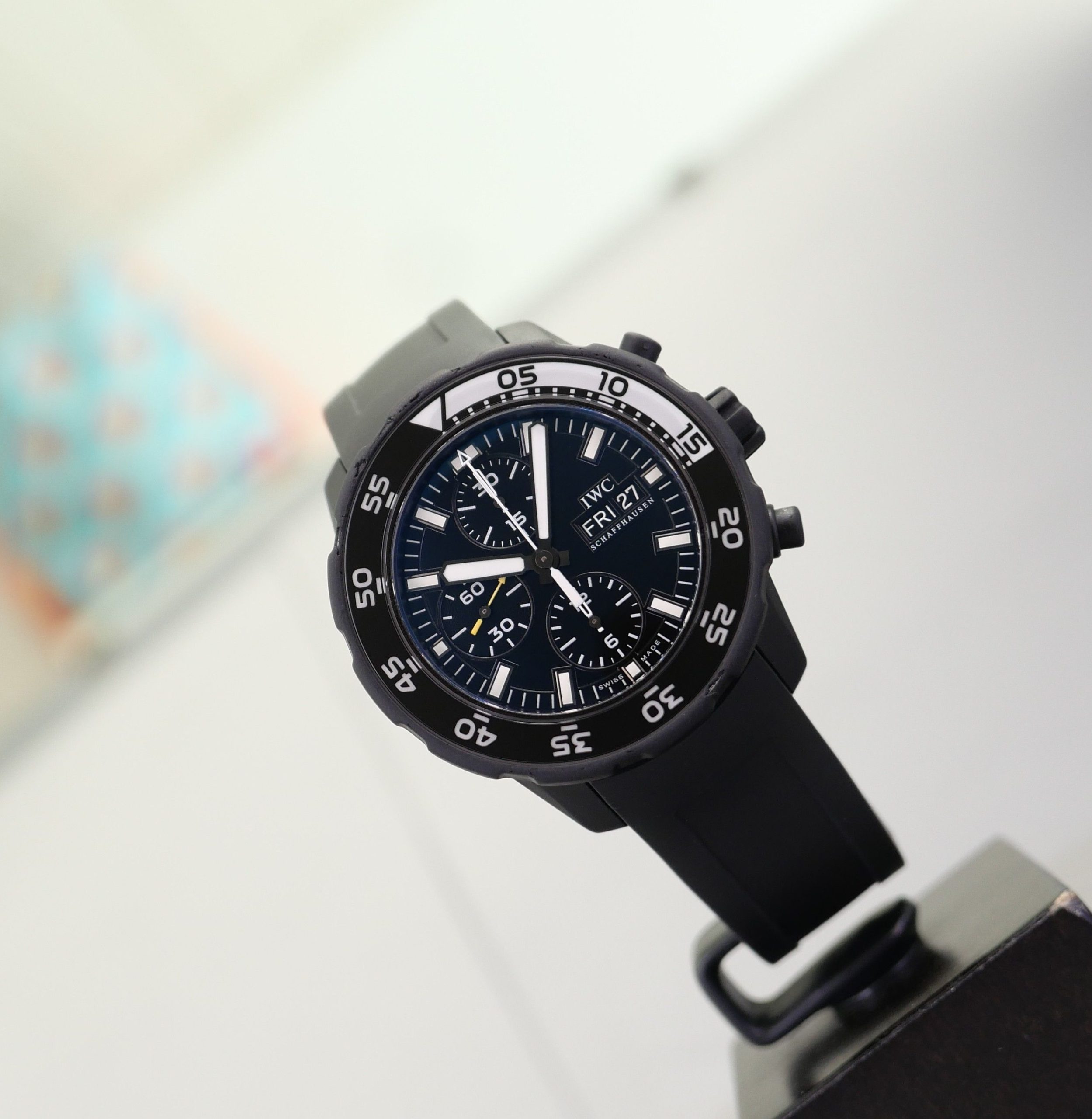 IWC Aquatimer Chronograph Galapagos Full Set – Bild 6