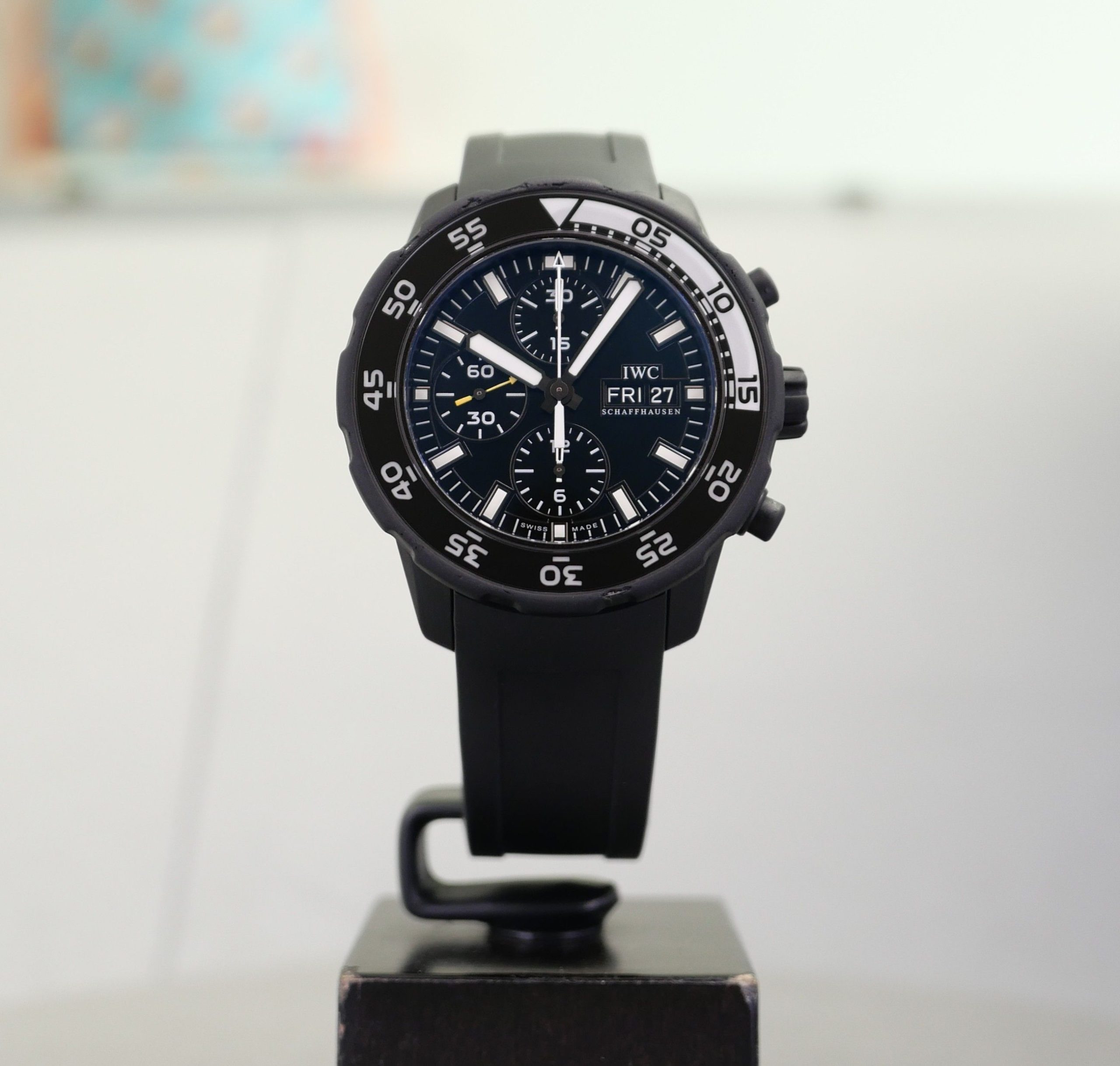 IWC Aquatimer Chronograph Galapagos Full Set – Bild 7