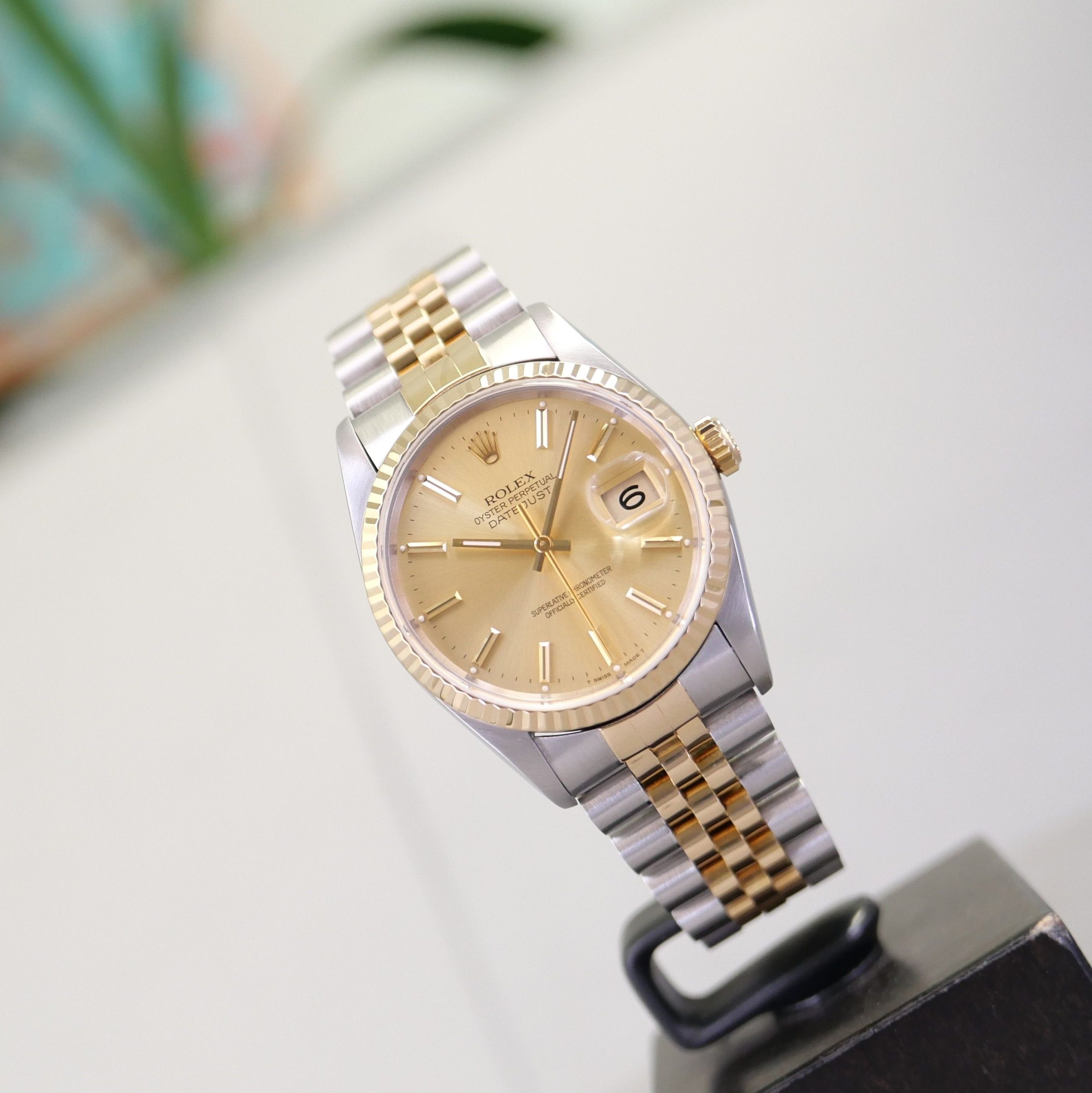 Rolex Datejust 36 Full Set Revision 10/21 – Bild 6