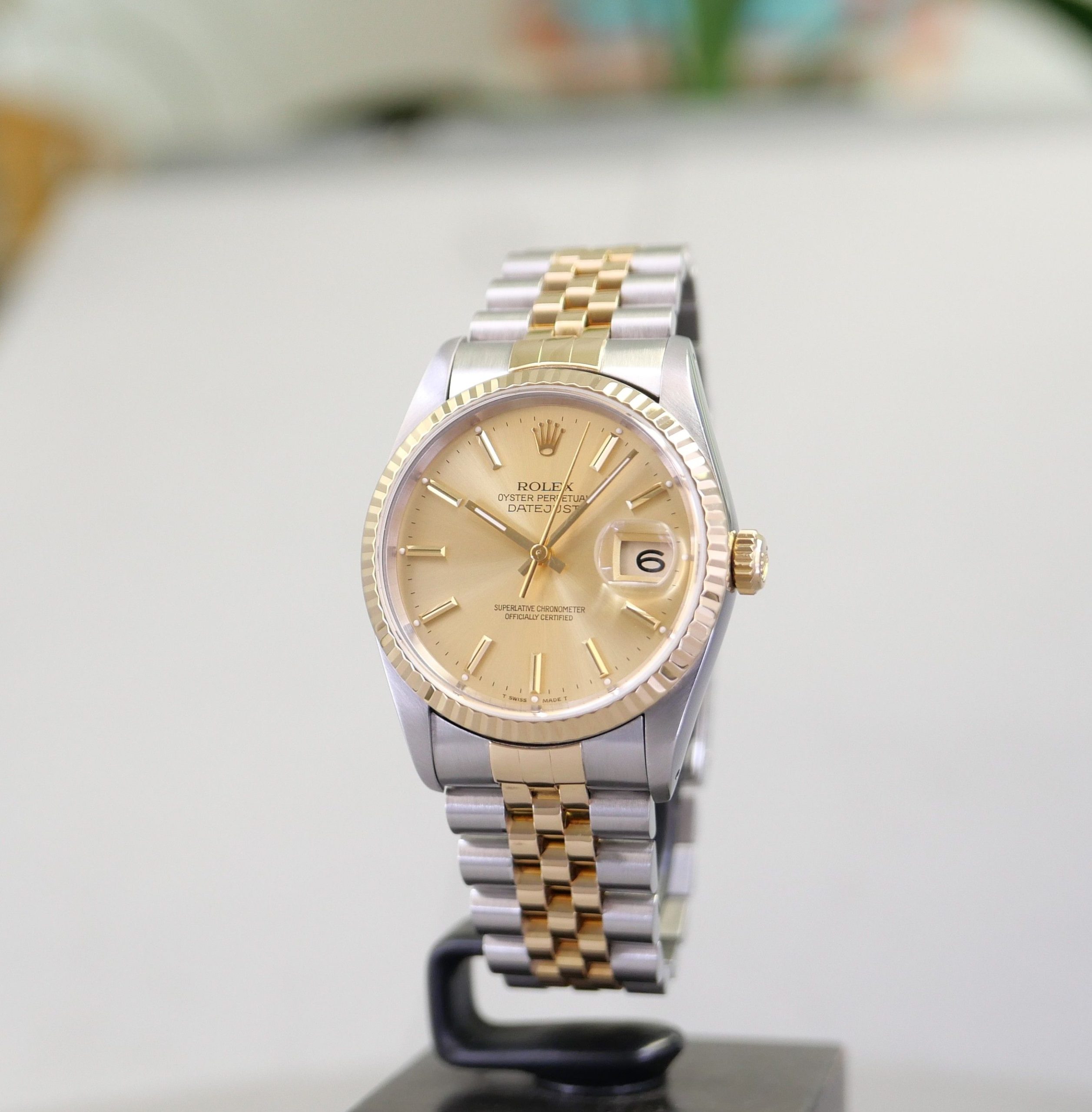 Rolex Datejust 36 Full Set Revision 10/21 – Bild 3