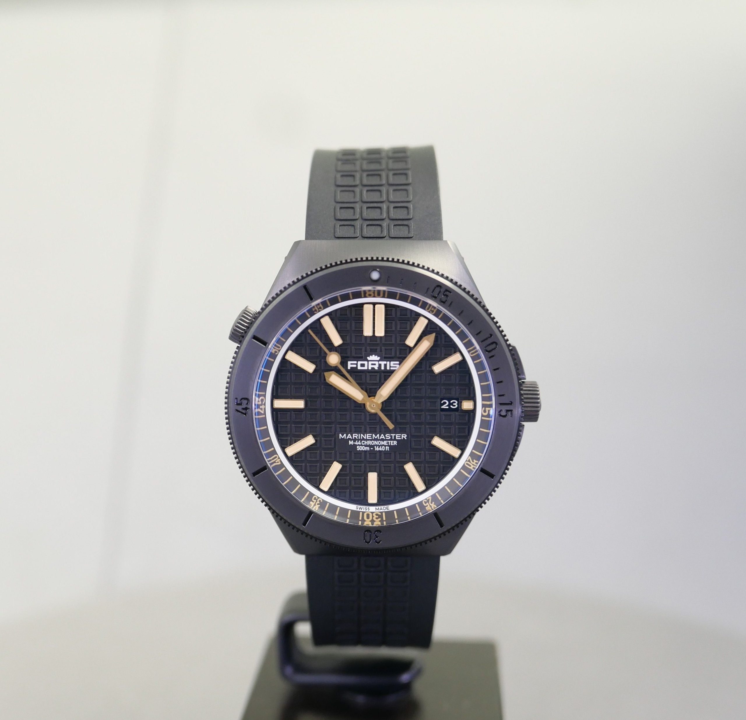 Fortis Marinemaster M-44 Black Resin DLC Full Set Ungetragen 04/26 – Bild 4