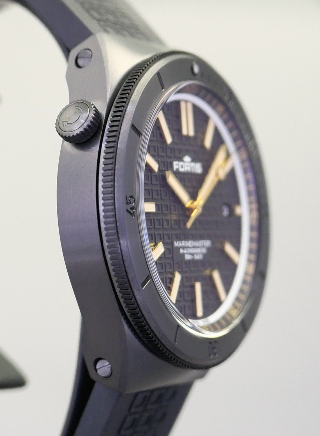 Fortis Marinemaster M-44 Black Resin DLC Full Set Ungetragen 04/26 – Bild 13