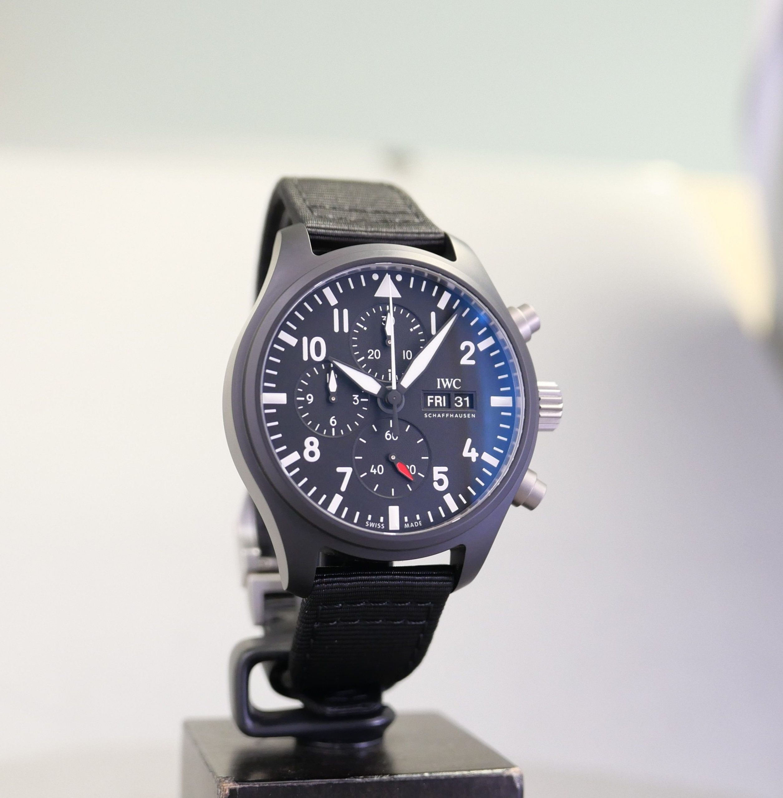 IWC Pilot's Watch Chronograph TOP GUN Full Set Ungetragen 03/26 – Bild 2