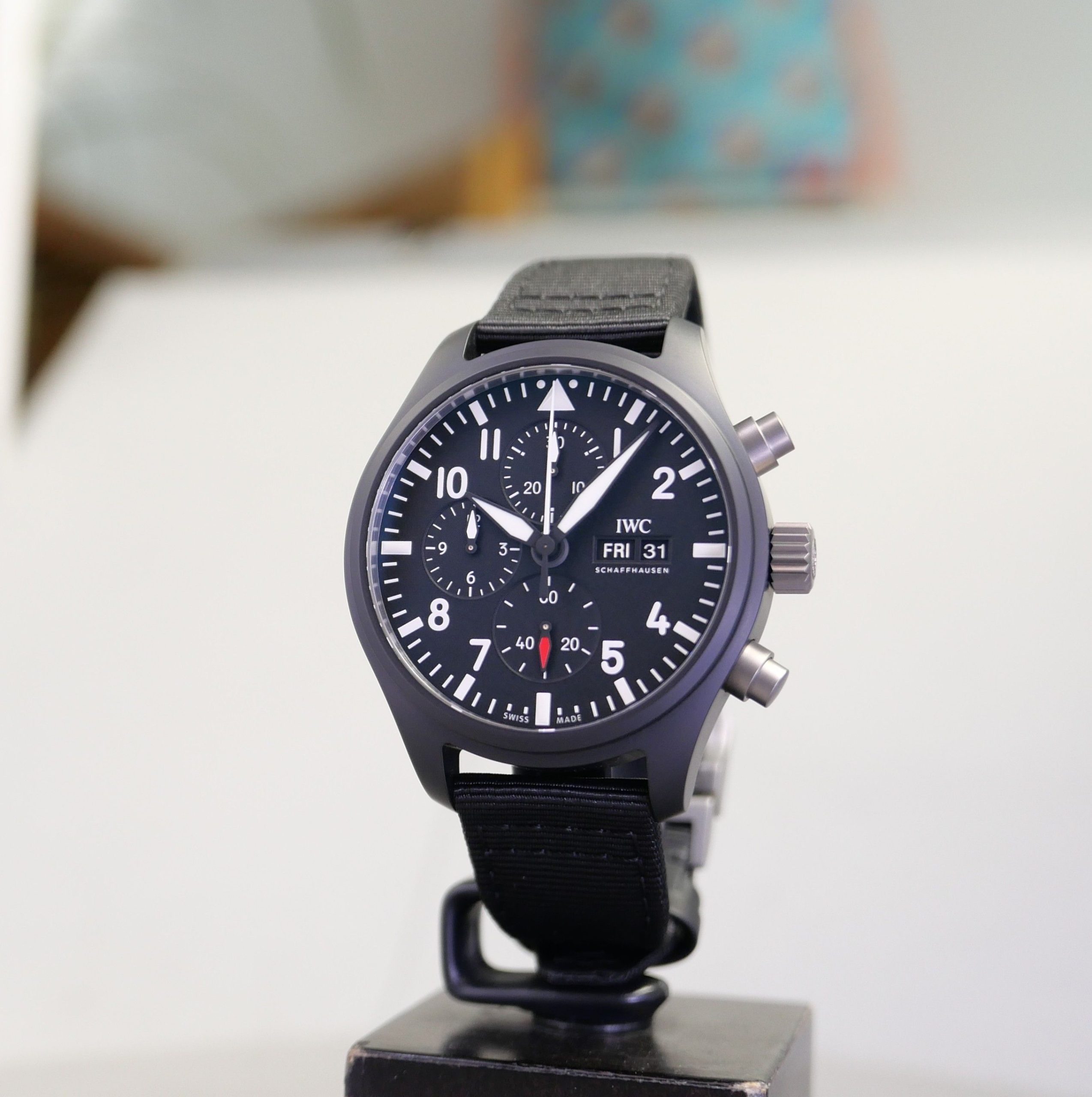 IWC Pilot's Watch Chronograph TOP GUN Full Set Ungetragen 03/26 – Bild 3