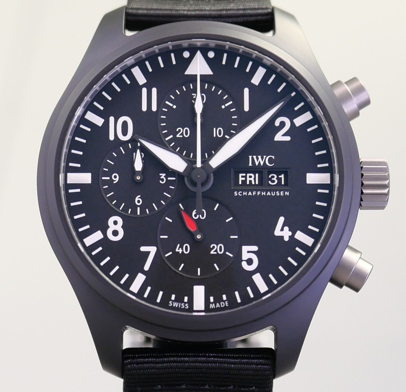 IWC Pilot's Watch Chronograph TOP GUN Full Set Ungetragen 03/26 – Bild 10