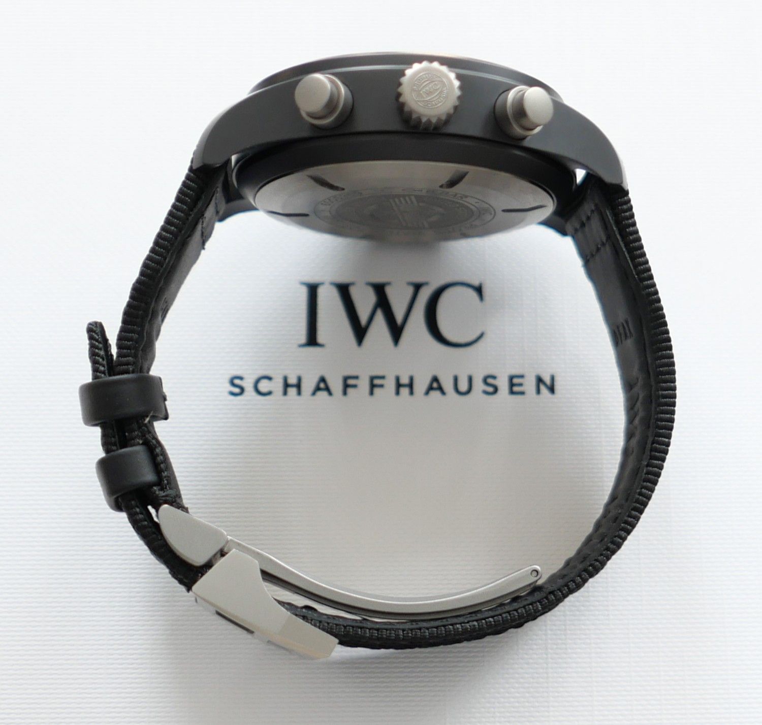 IWC Pilot's Watch Chronograph TOP GUN Full Set Ungetragen 03/26 – Bild 15