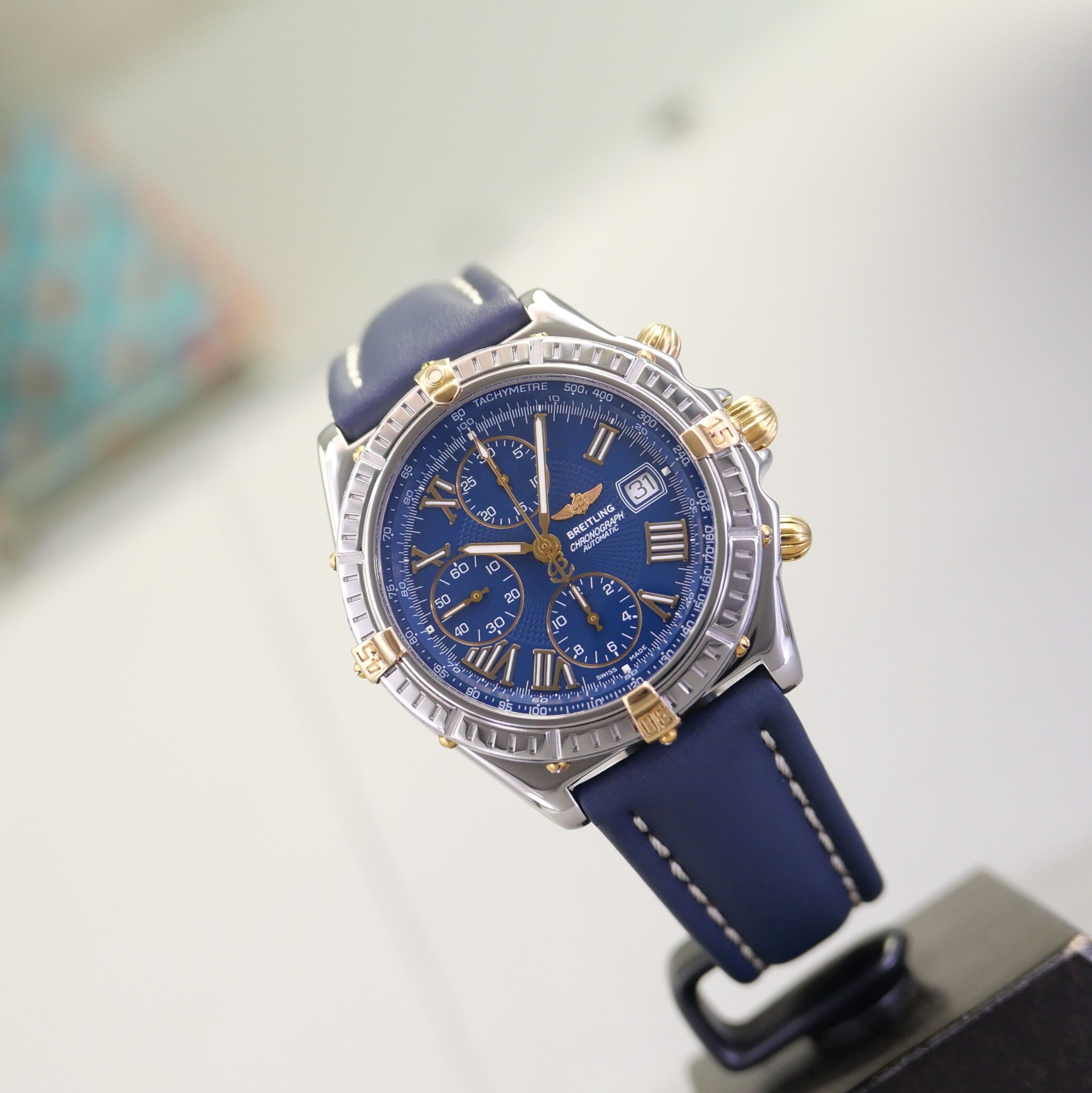 Breitling Crosswind Chronograph Full Set Erstkaufrechnung – Bild 6