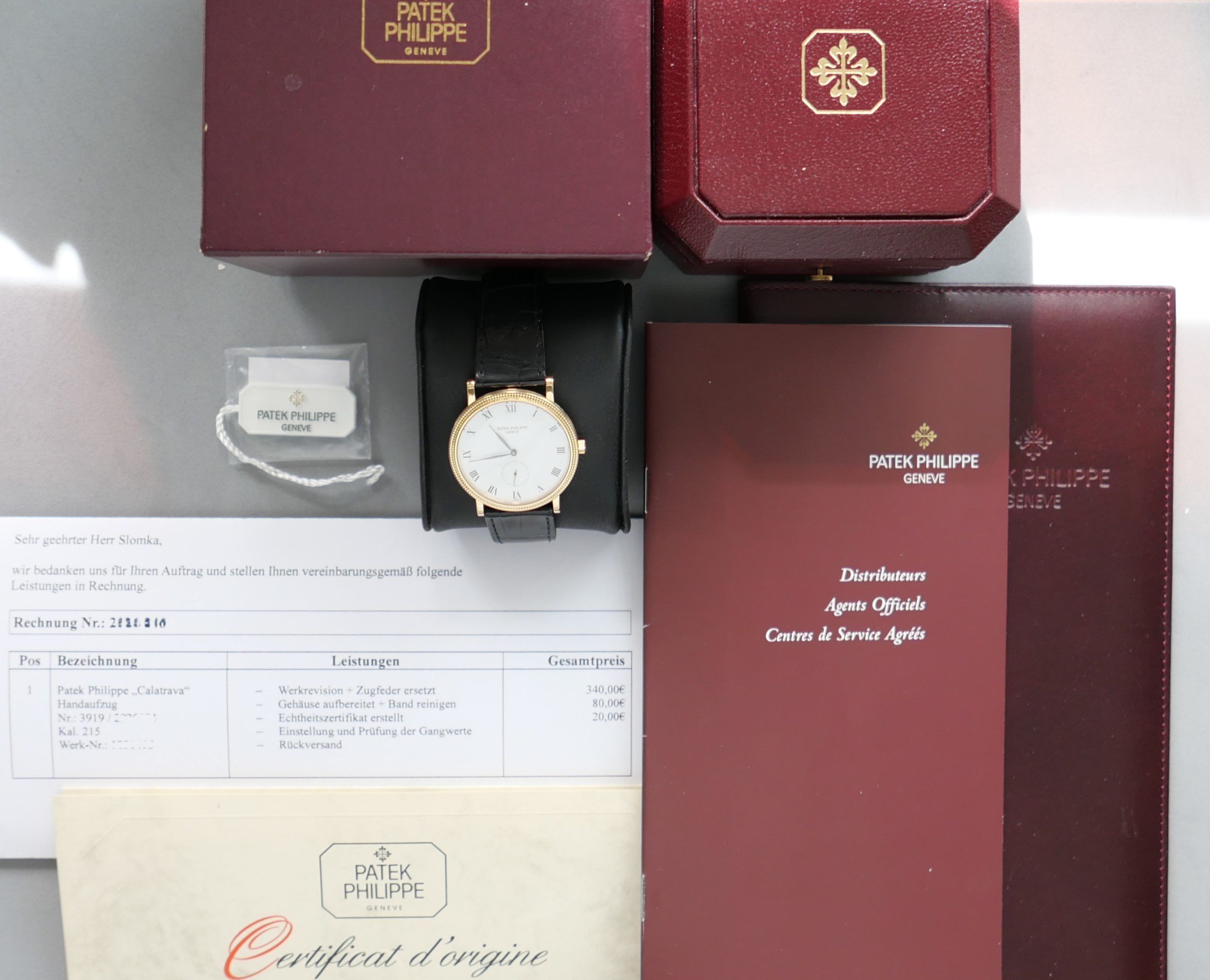 Patek Philippe Calatrava Full Set Revision 06/26 – Bild 16